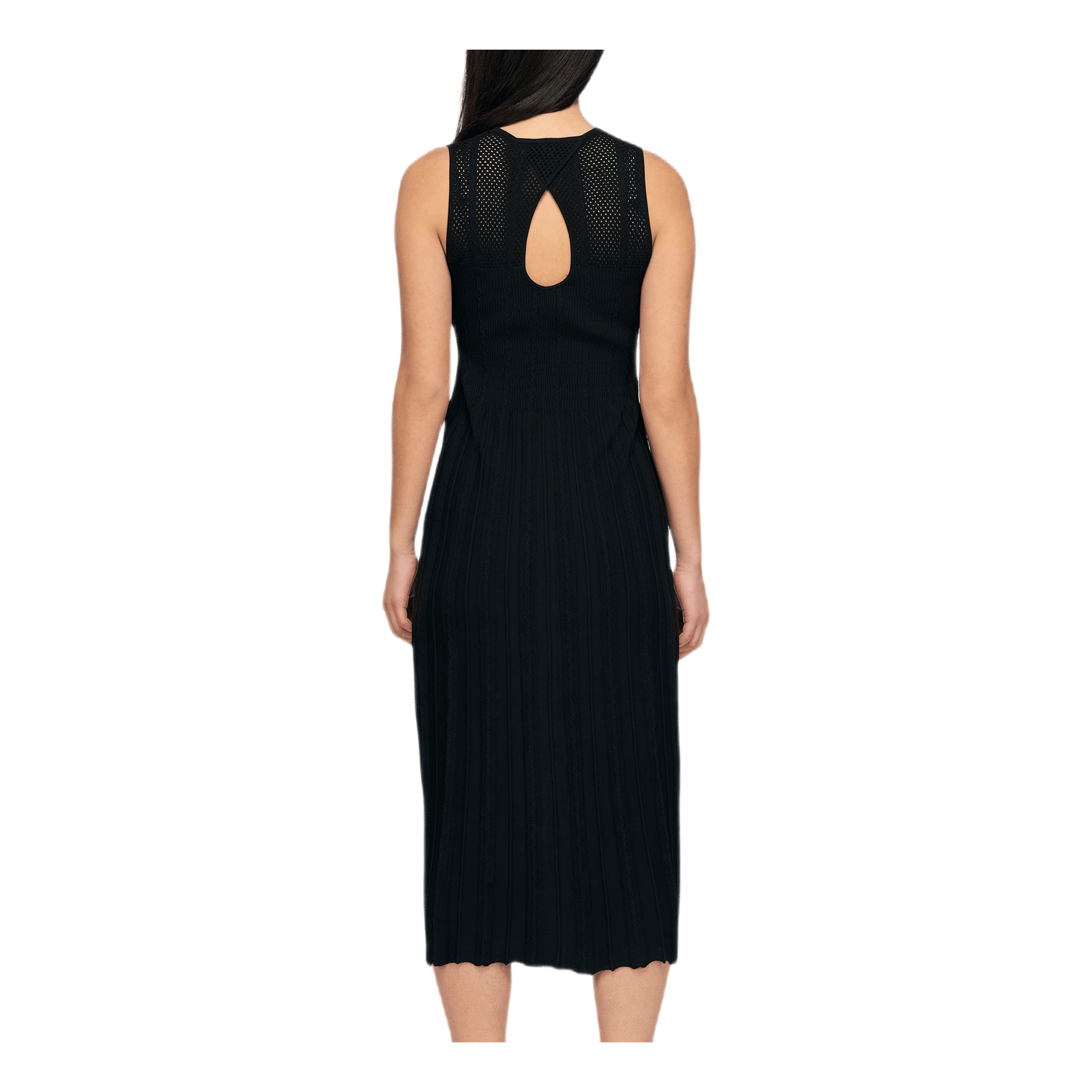 Kenzo Knit Midi Dress Black