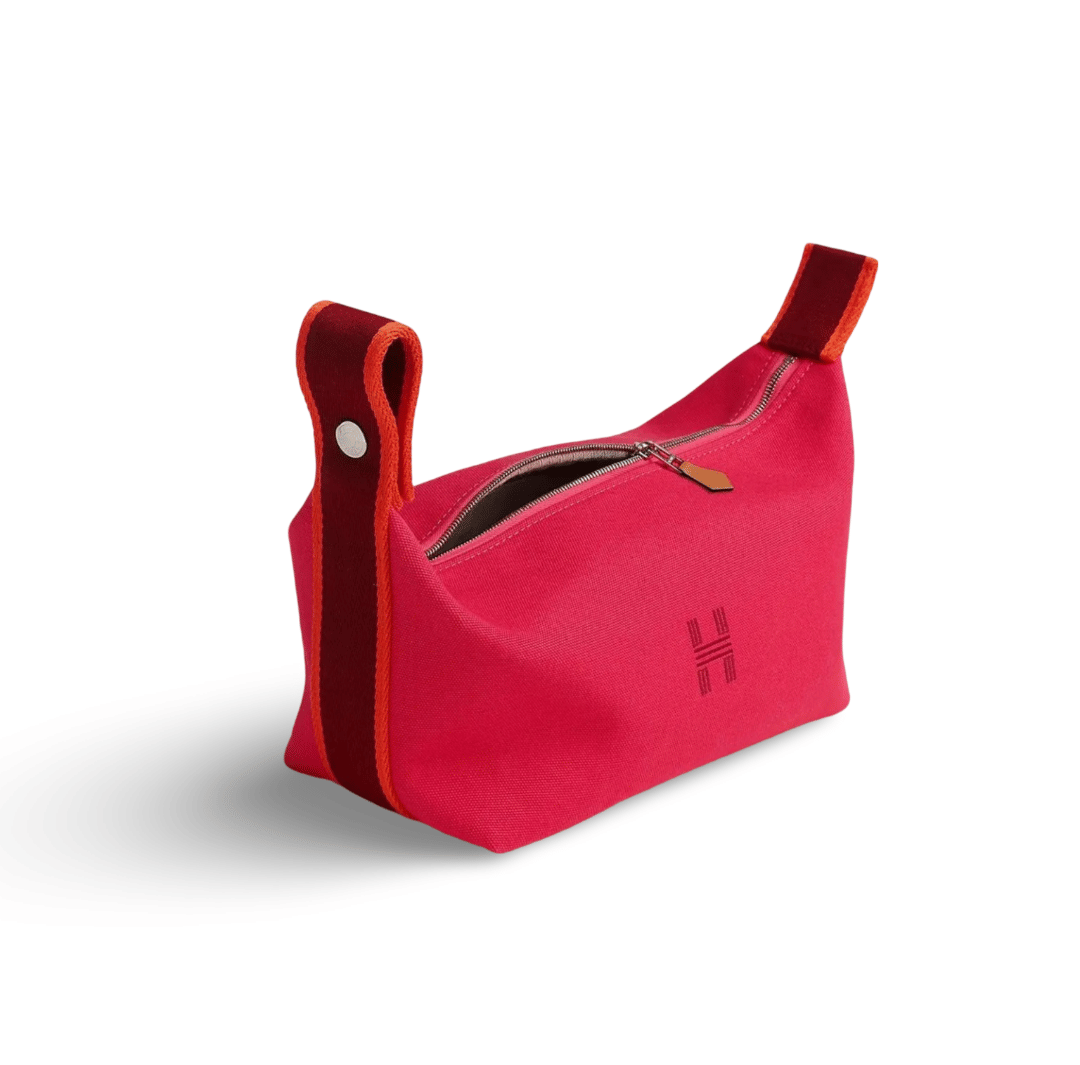 Hermes Bride A Brac Canvas Small Model Case Pink