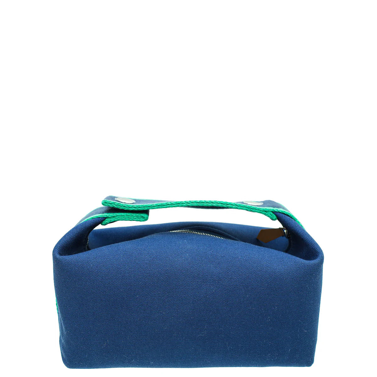 Hermes Bride A Brac Canvas Small Model Case Navy