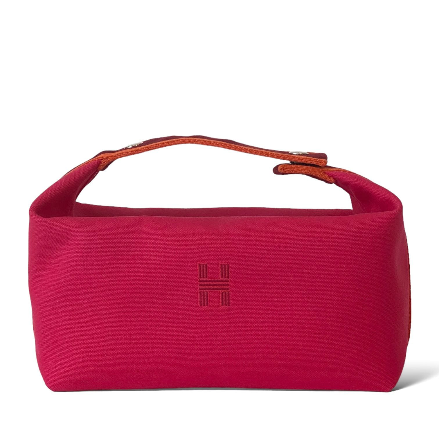 Hermes Bride A Brac Canvas Large Model Case Pink
