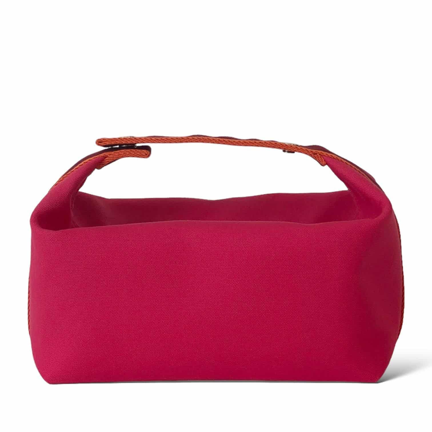 Hermes Bride A Brac Canvas Large Model Case Pink
