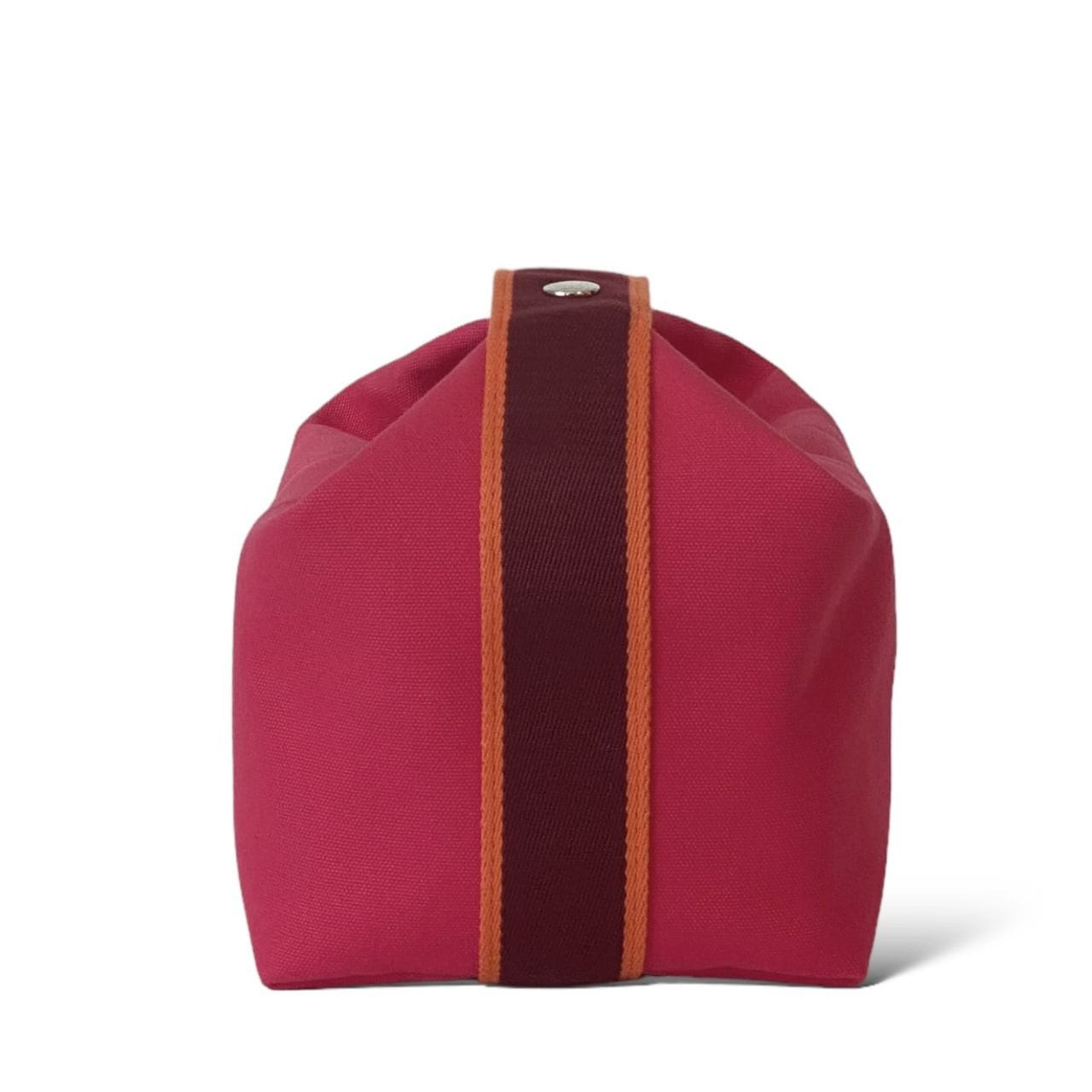 Hermes Bride A Brac Canvas Large Model Case Pink