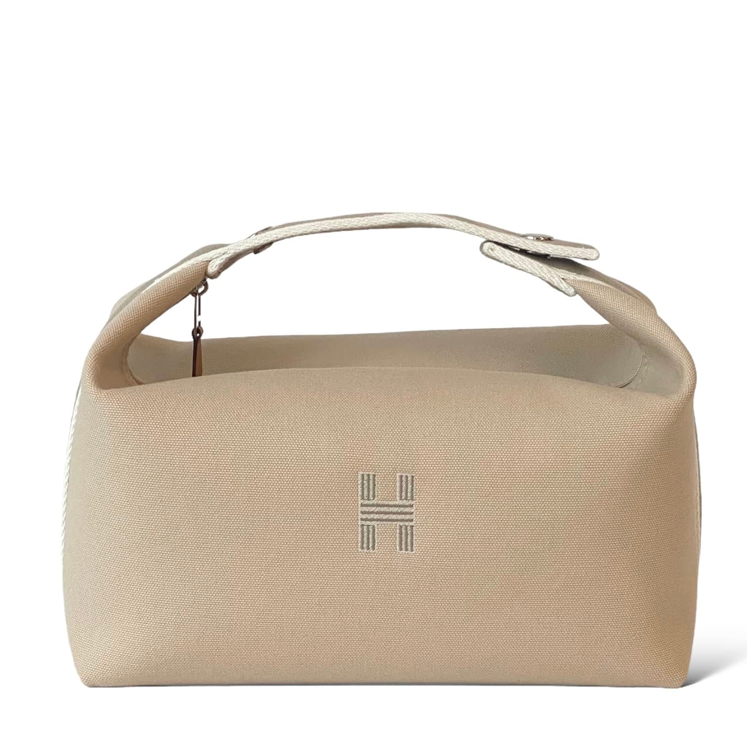 Hermes Bride A Brac Canvas Large Model Case Natural