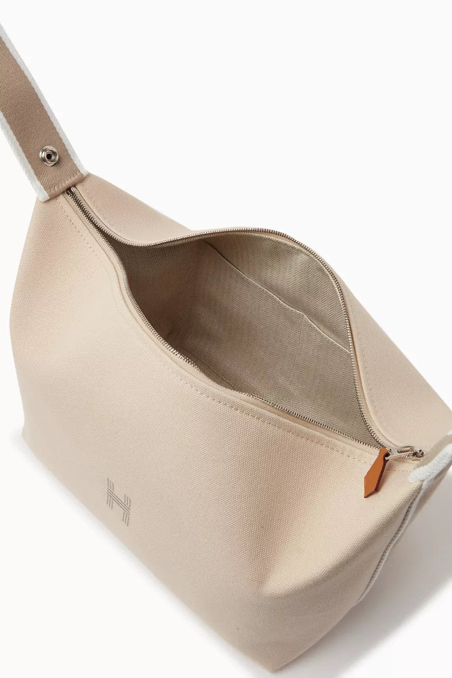 Hermes Bride A Brac Canvas Large Model Case Natural