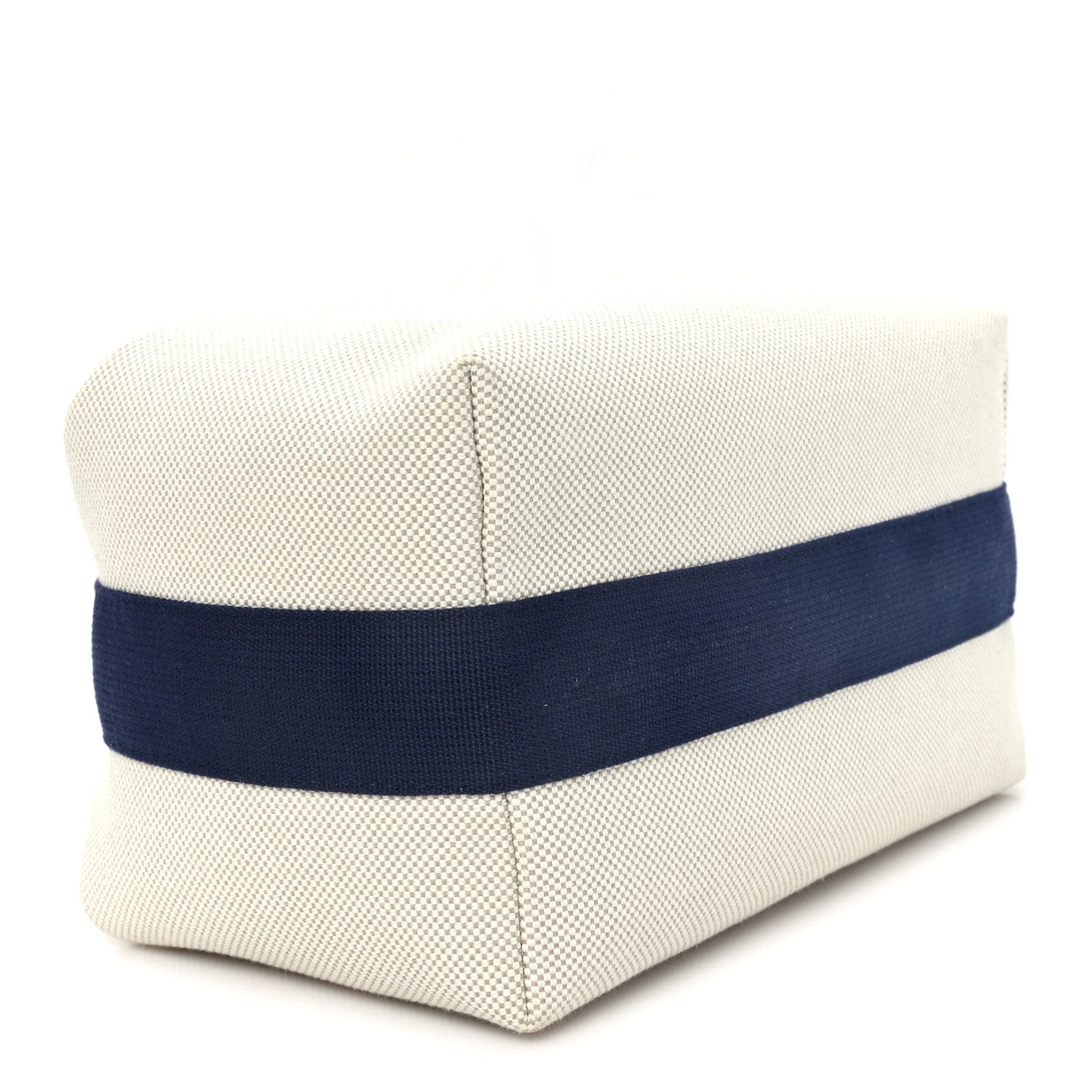 Hermes Canvas Large Bride - A - Brac Cabriole Case gris perle
