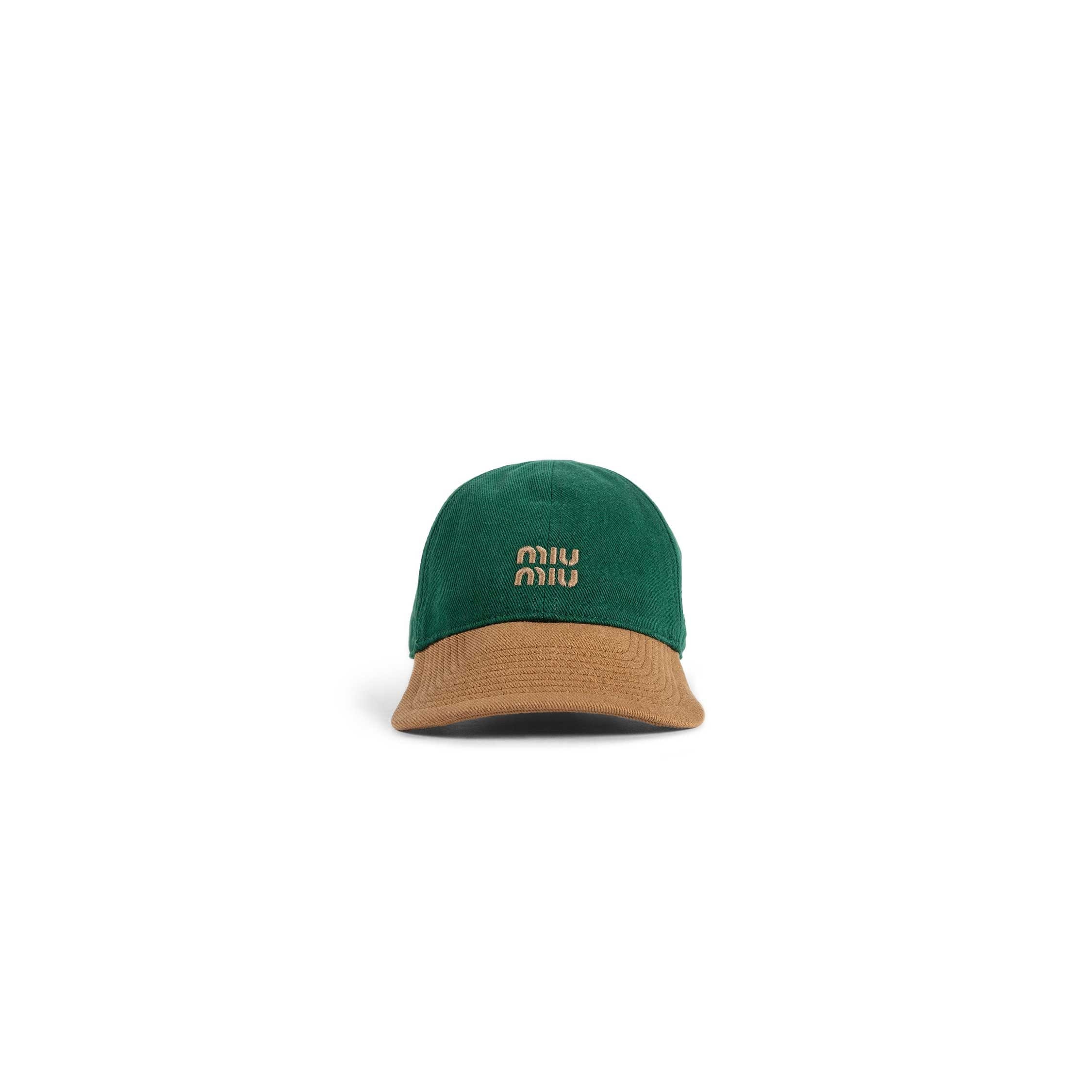 MIU MIU Drill Baseball Cap