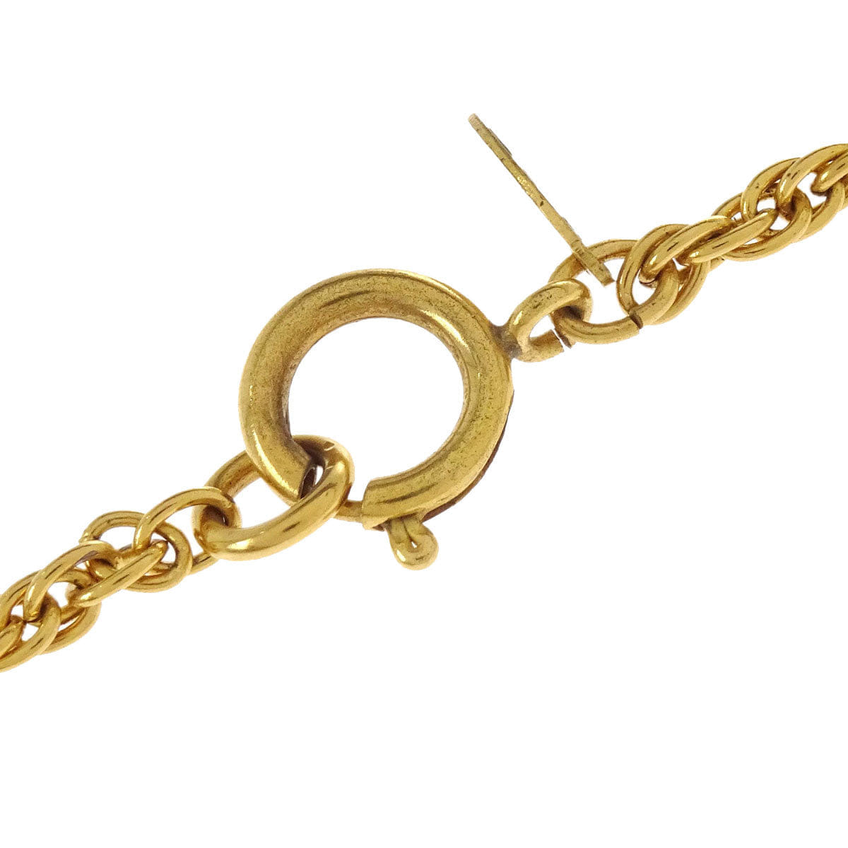 Chanel Gold CC Pendant Necklace
