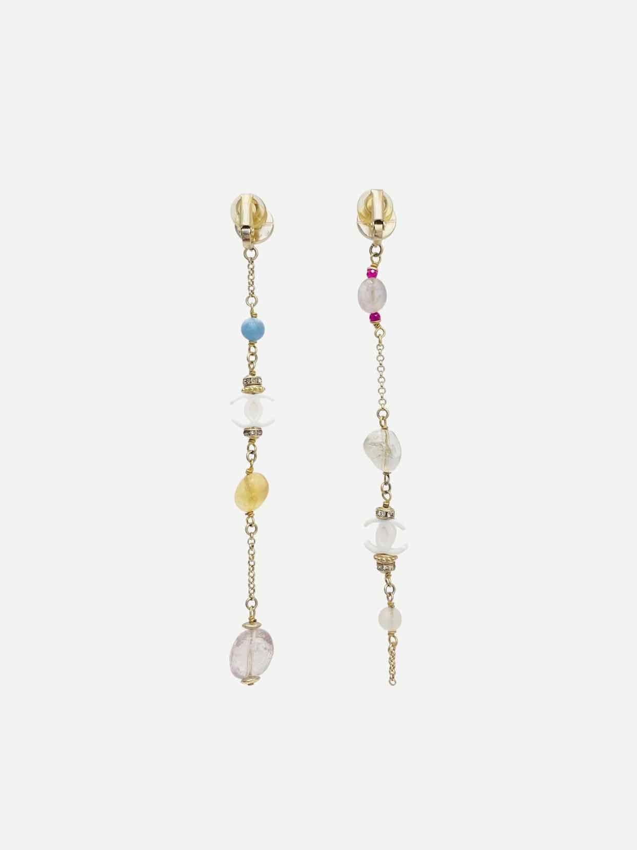 Chanel CC Fashion Earrings & Necklace