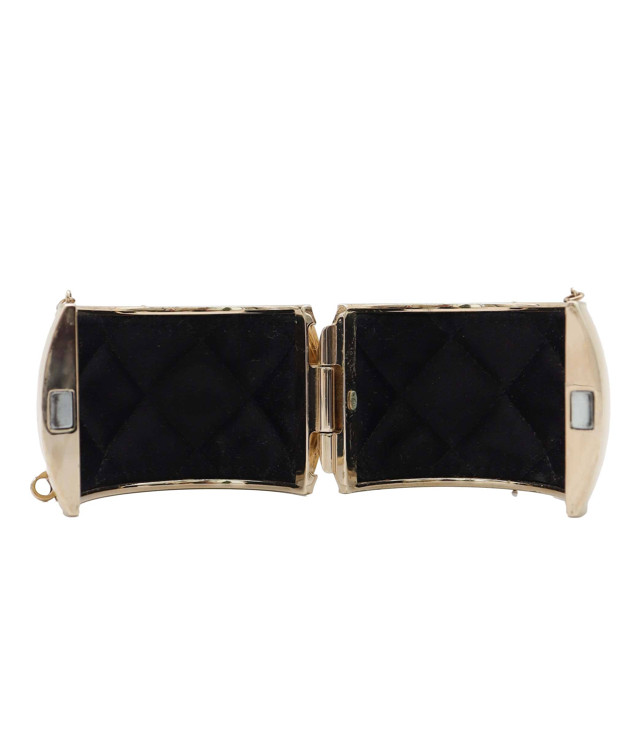 CHANEL PARIS VENISE STARBURST CUFF BRACELET CREAM ASC7319