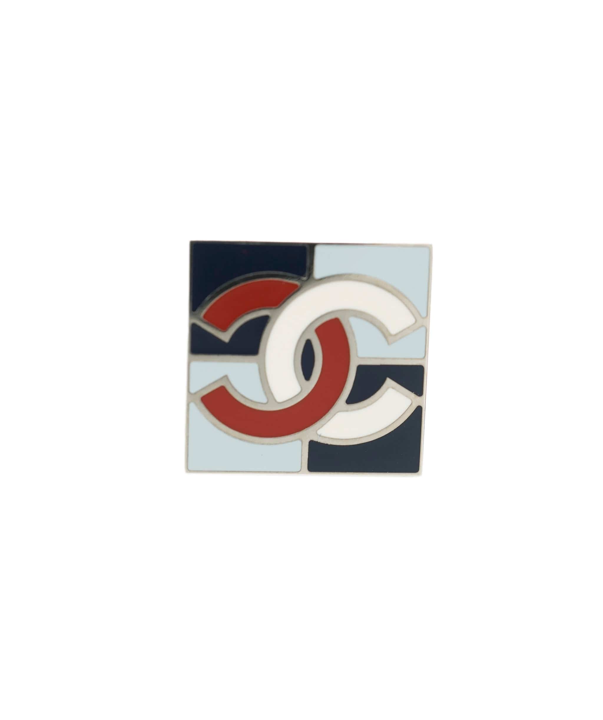 Chanel Pin Brooch White PXL2434