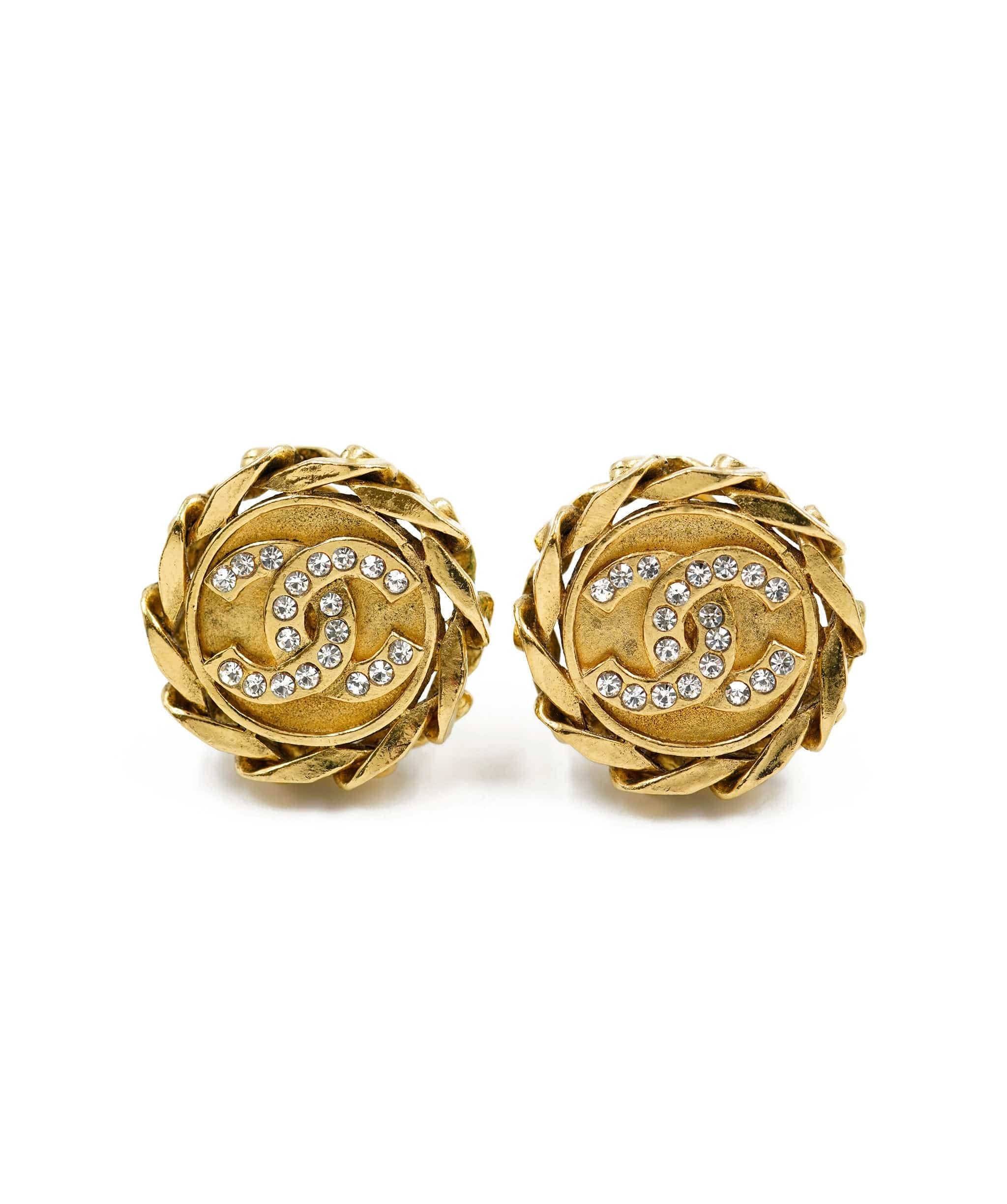 Chanel diamante earrings ALC0137