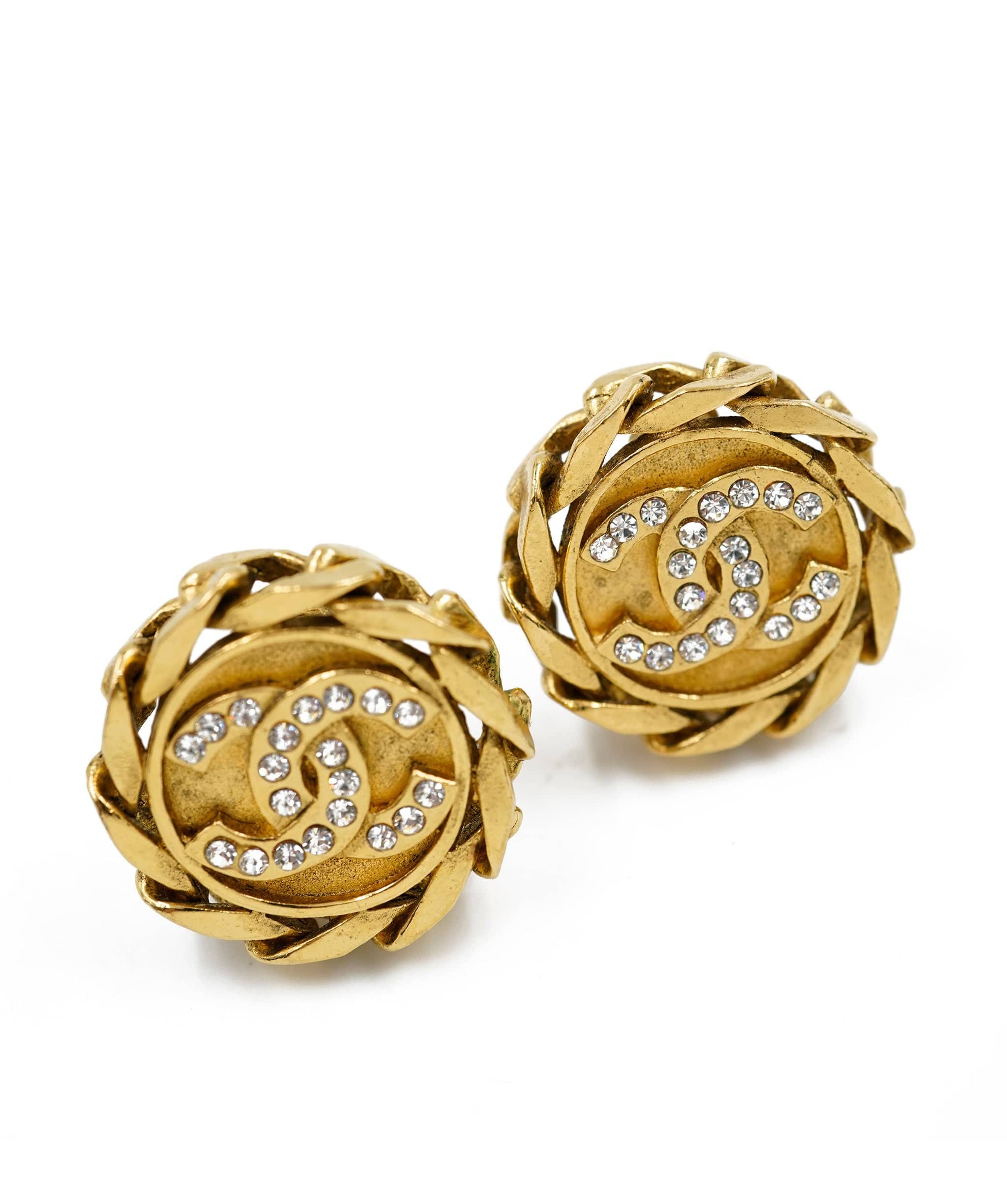 Chanel diamante earrings ALC0137