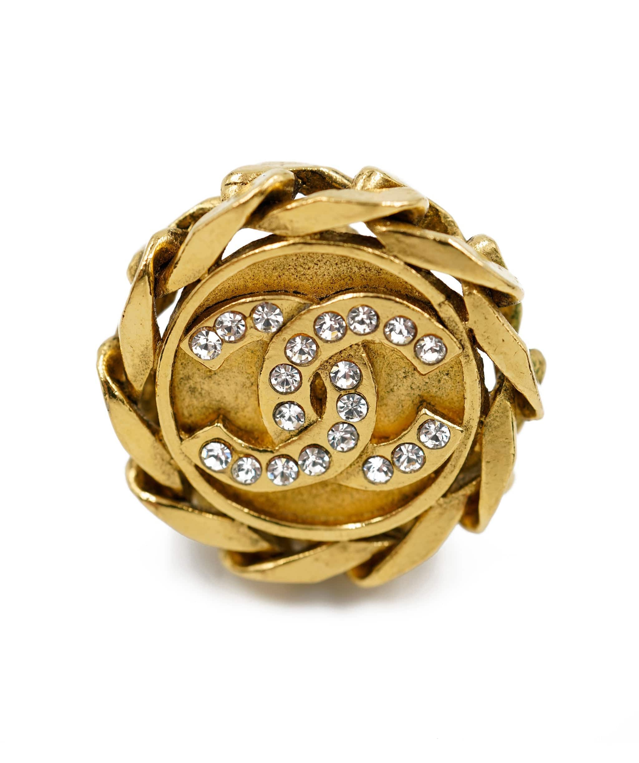 Chanel diamante earrings ALC0137