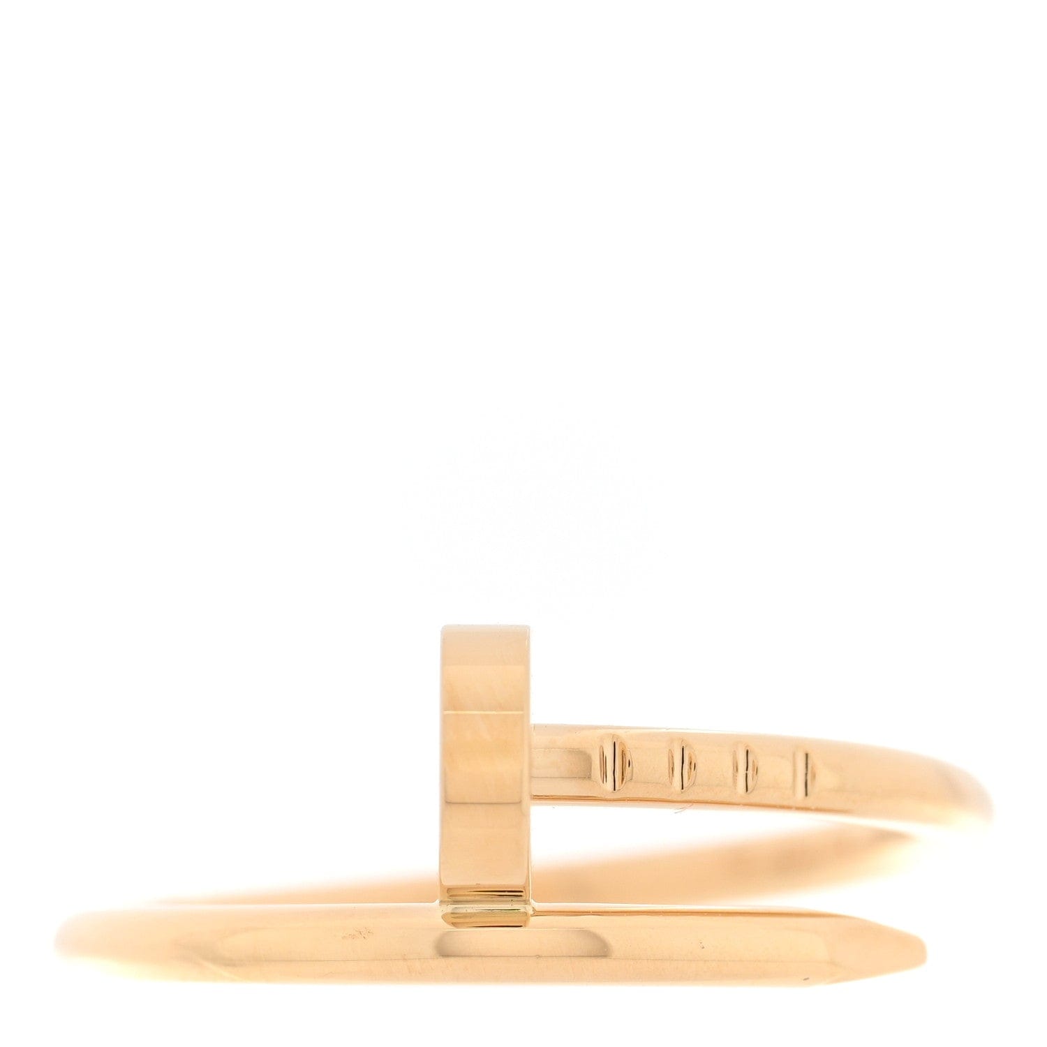 Cartier 18K Yellow Gold Small Juste Un Clou Ring 52 6