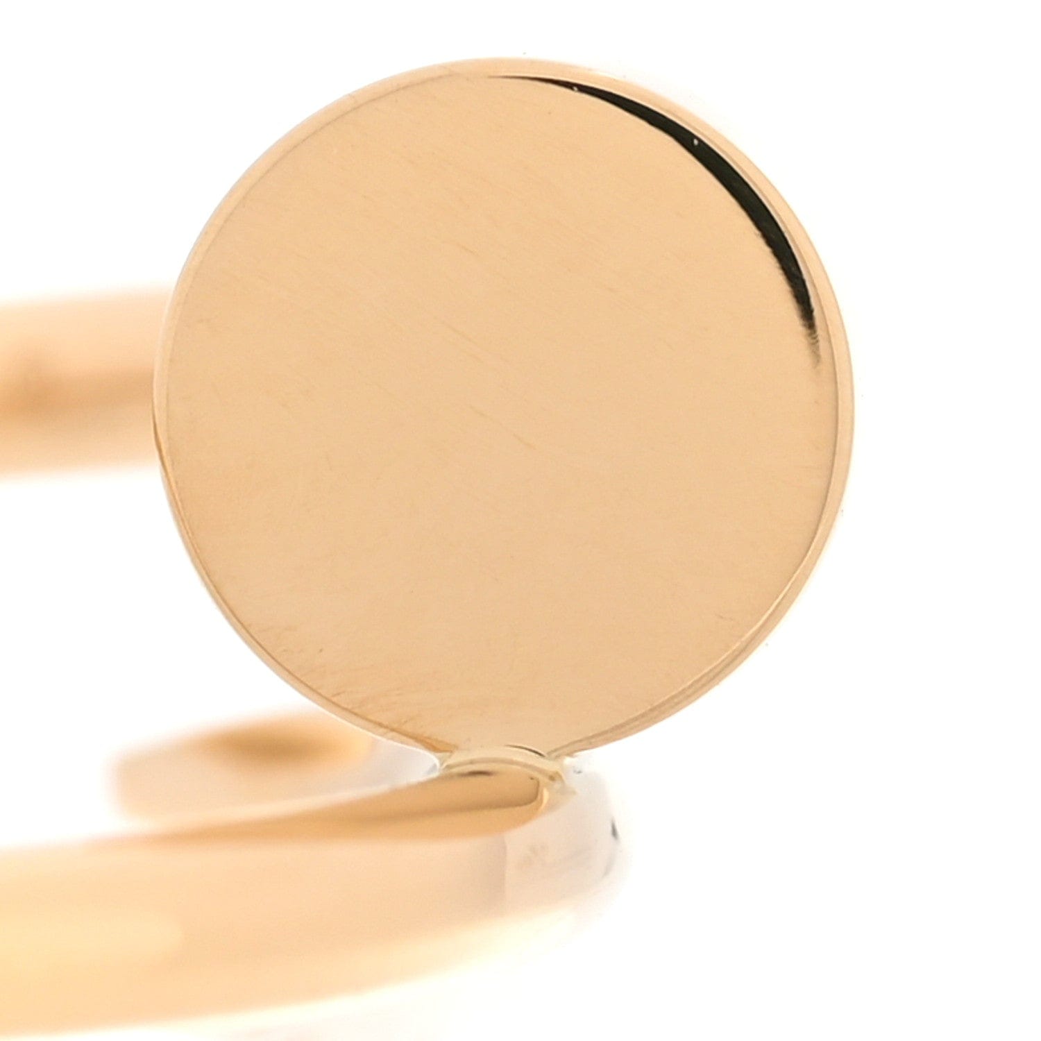 Cartier 18K Yellow Gold Small Juste Un Clou Ring 52 6