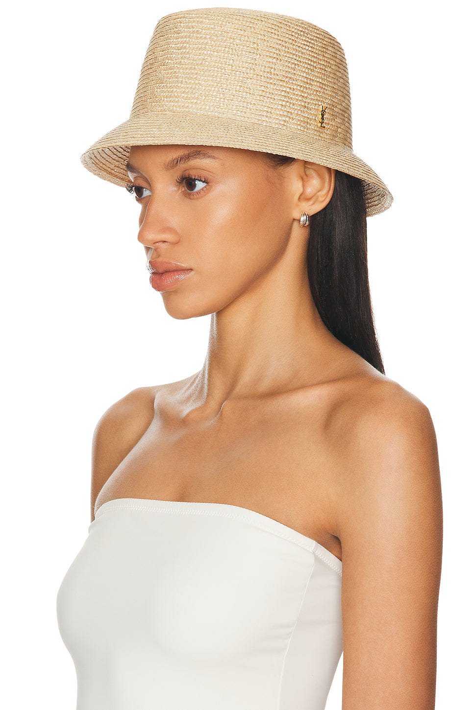 Saint Laurent Straw Hat