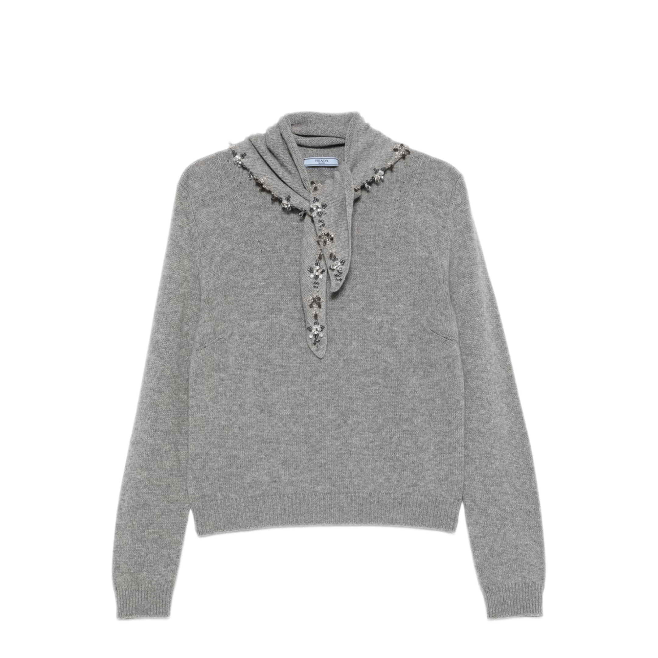 Prada Sweaters Grey