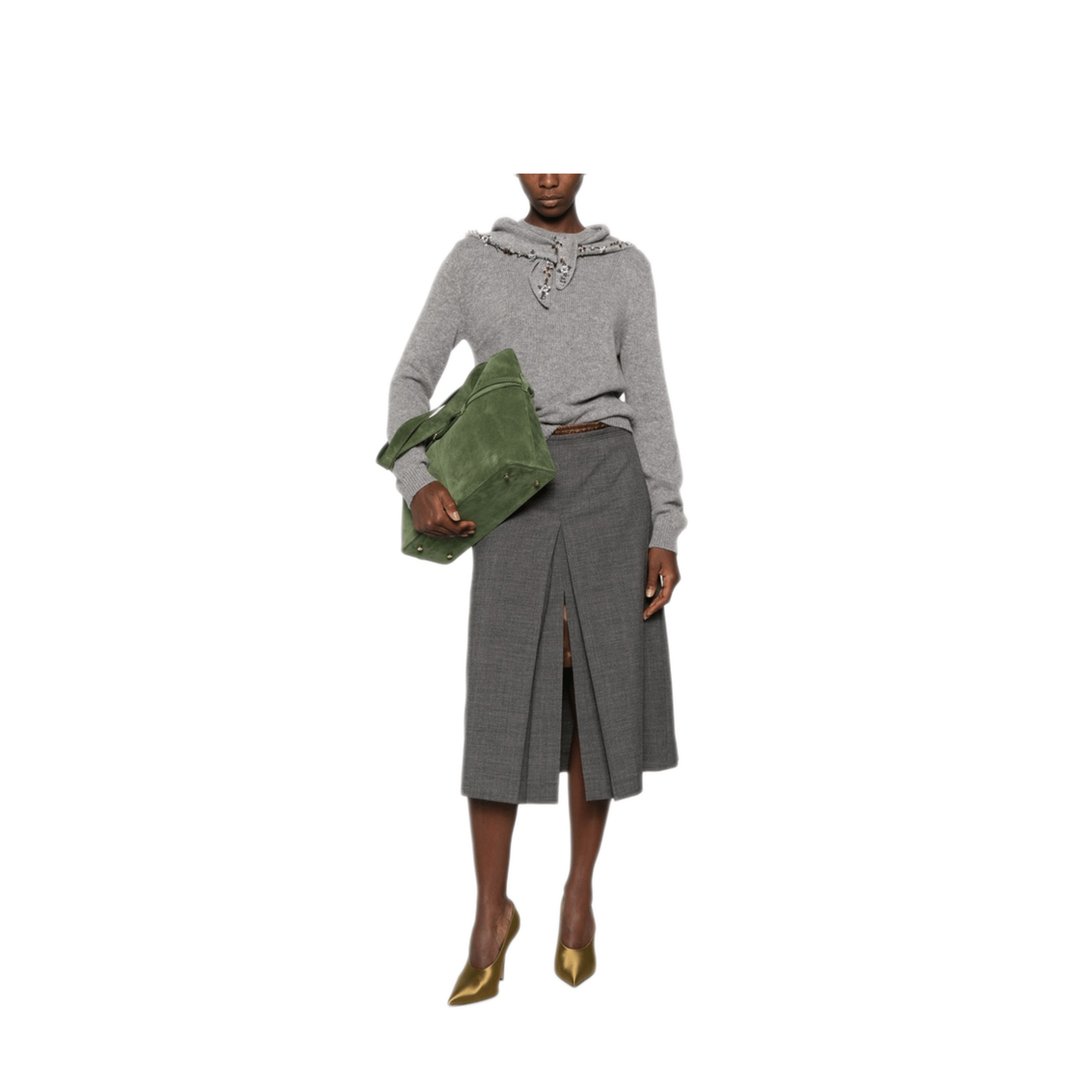 Prada Sweaters Grey