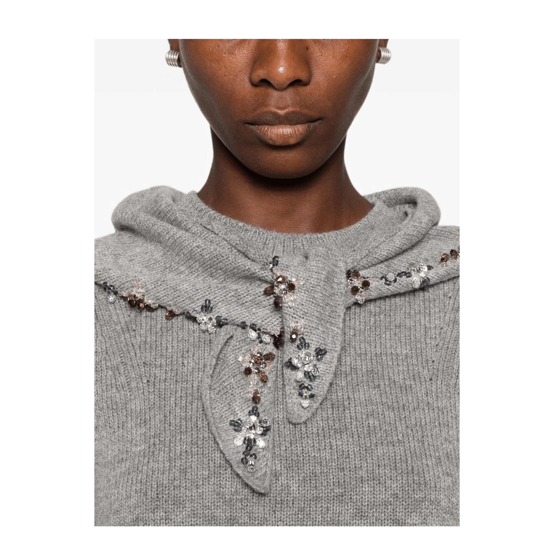 Prada Sweaters Grey