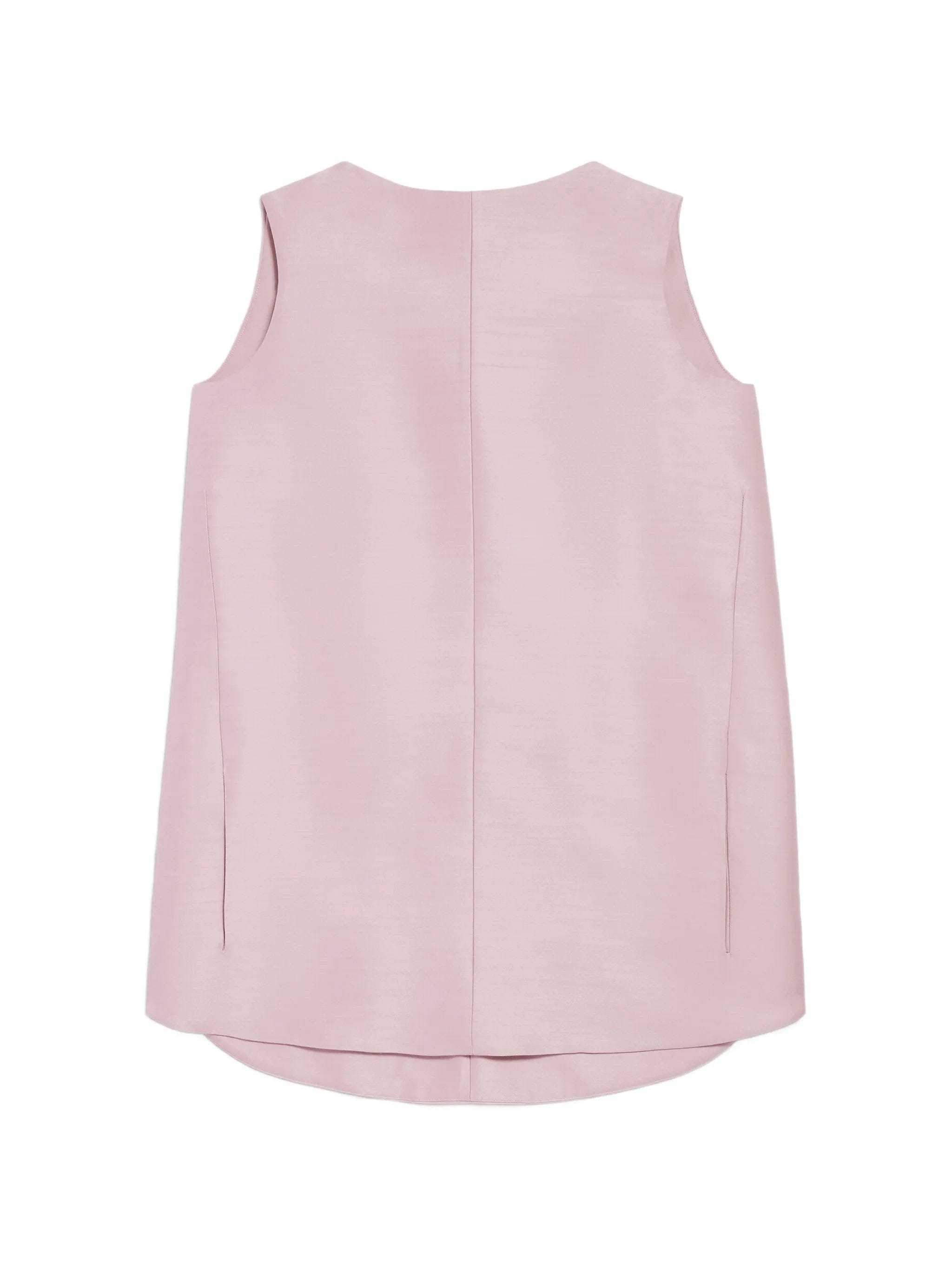 Balenciaga sleeveless A - line mini dress