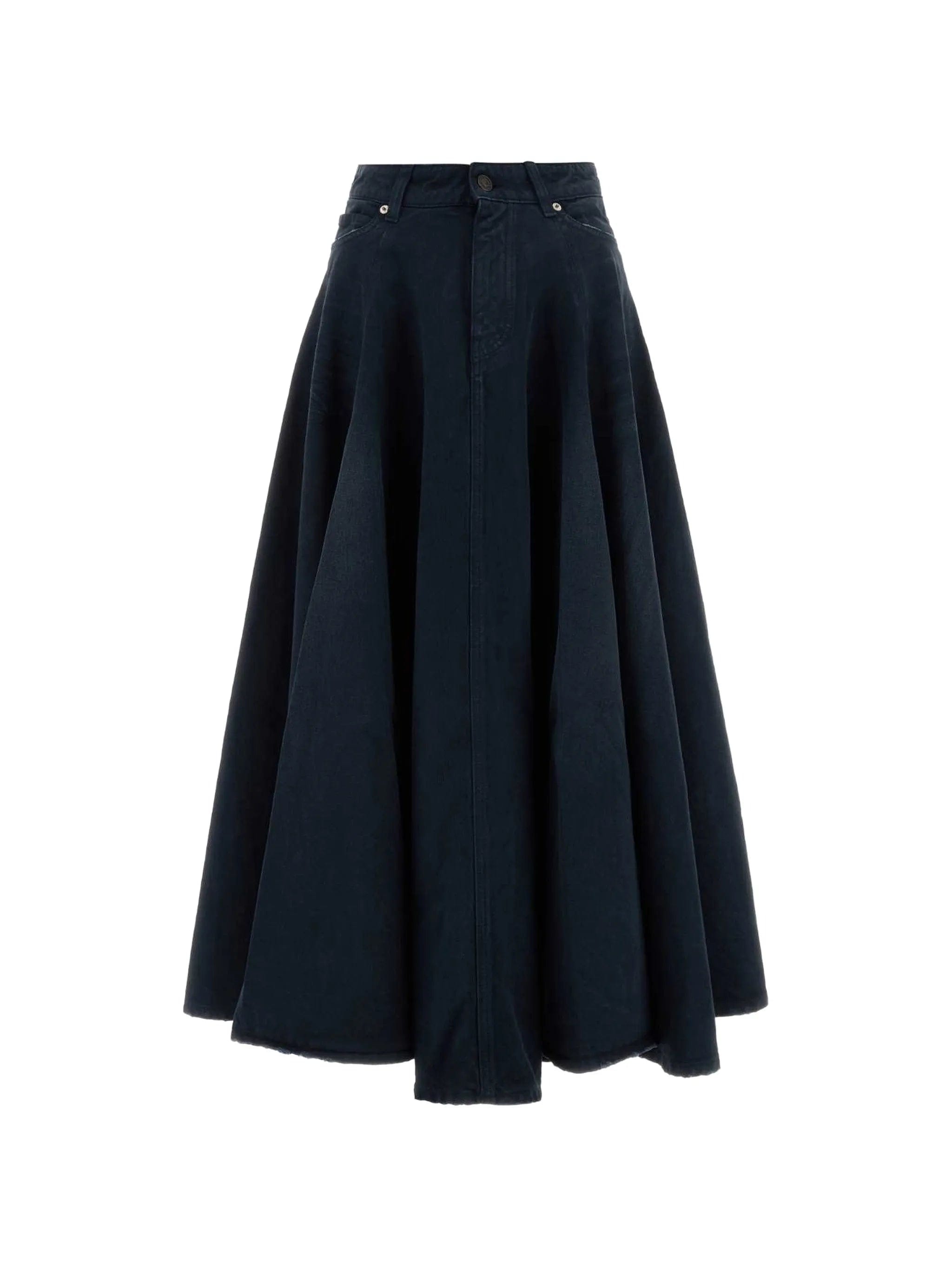 Balenciaga A - line maxi skirt
