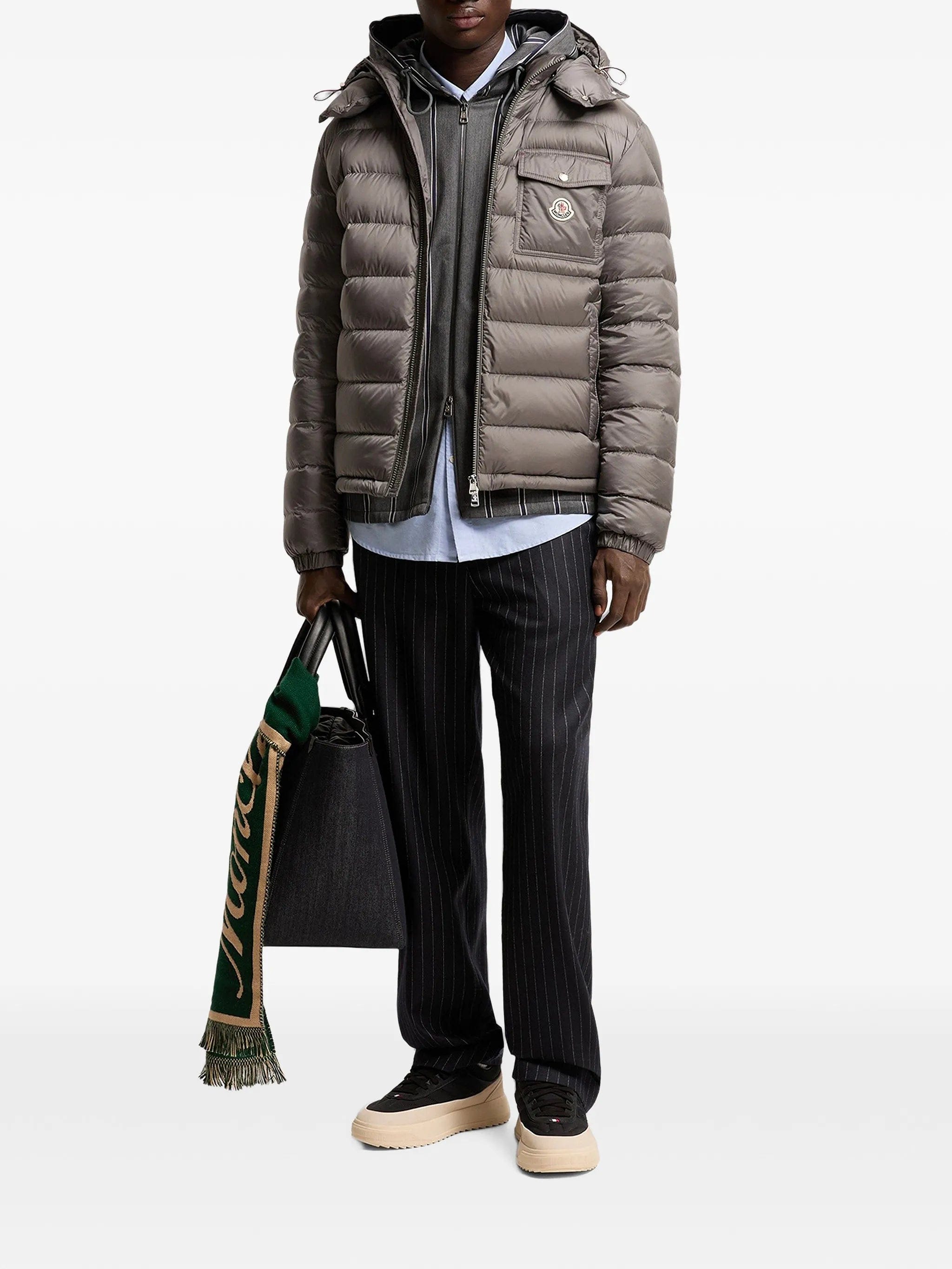 Moncler Verith quilted hooded jacket