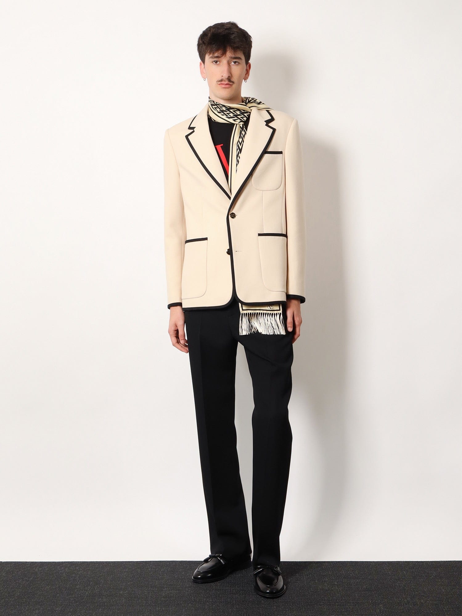 Valentino Single - breasted virgin wool blazer