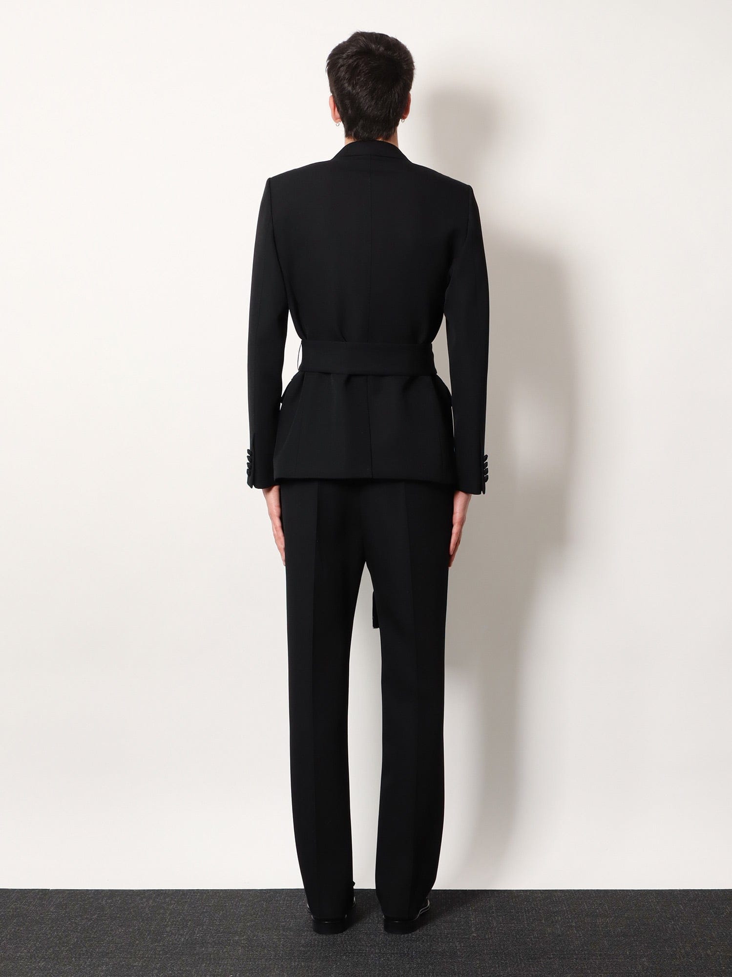 Valentino Virgin wool blazer with belt