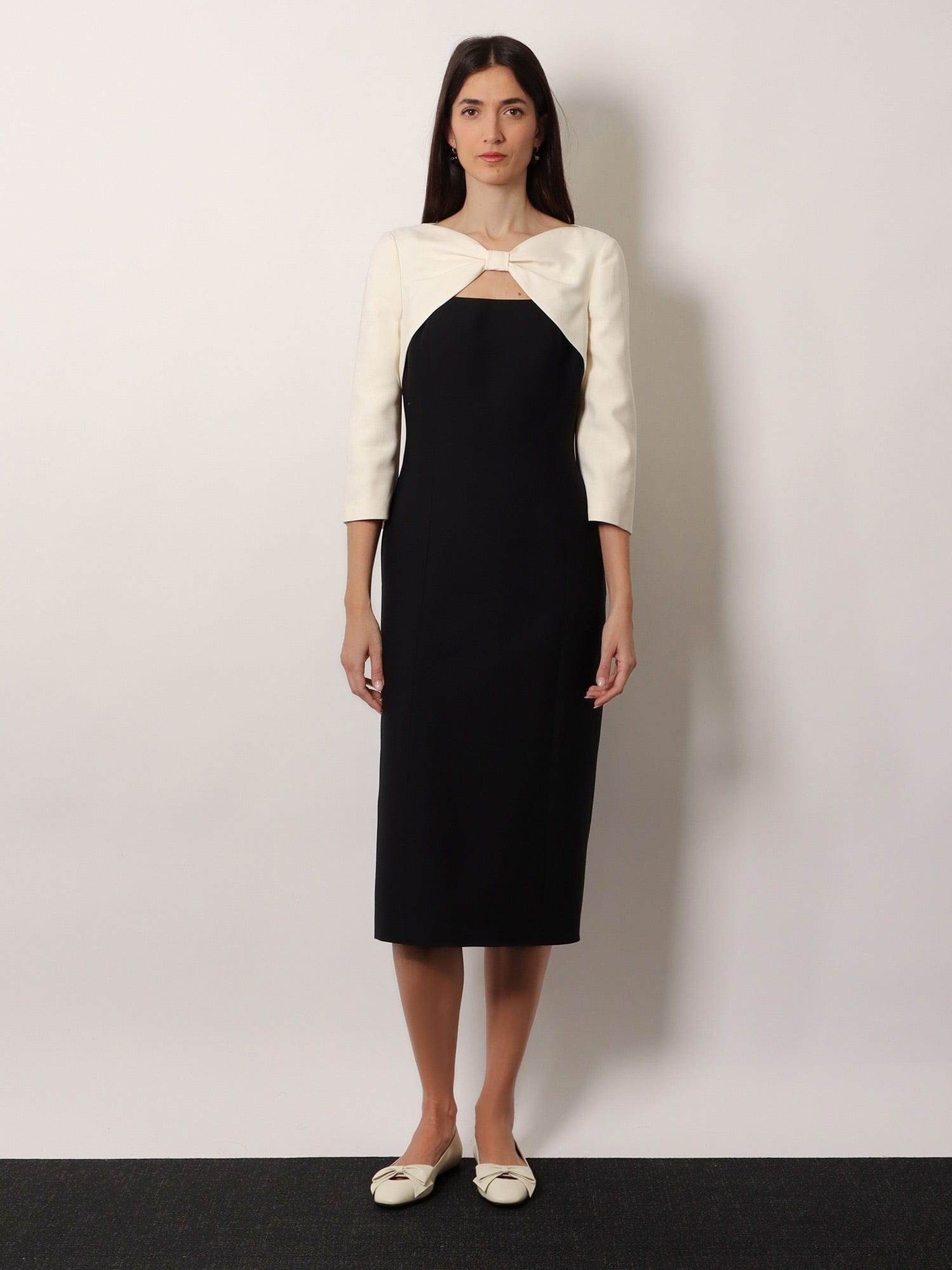 Valentino Crêpe midi dress