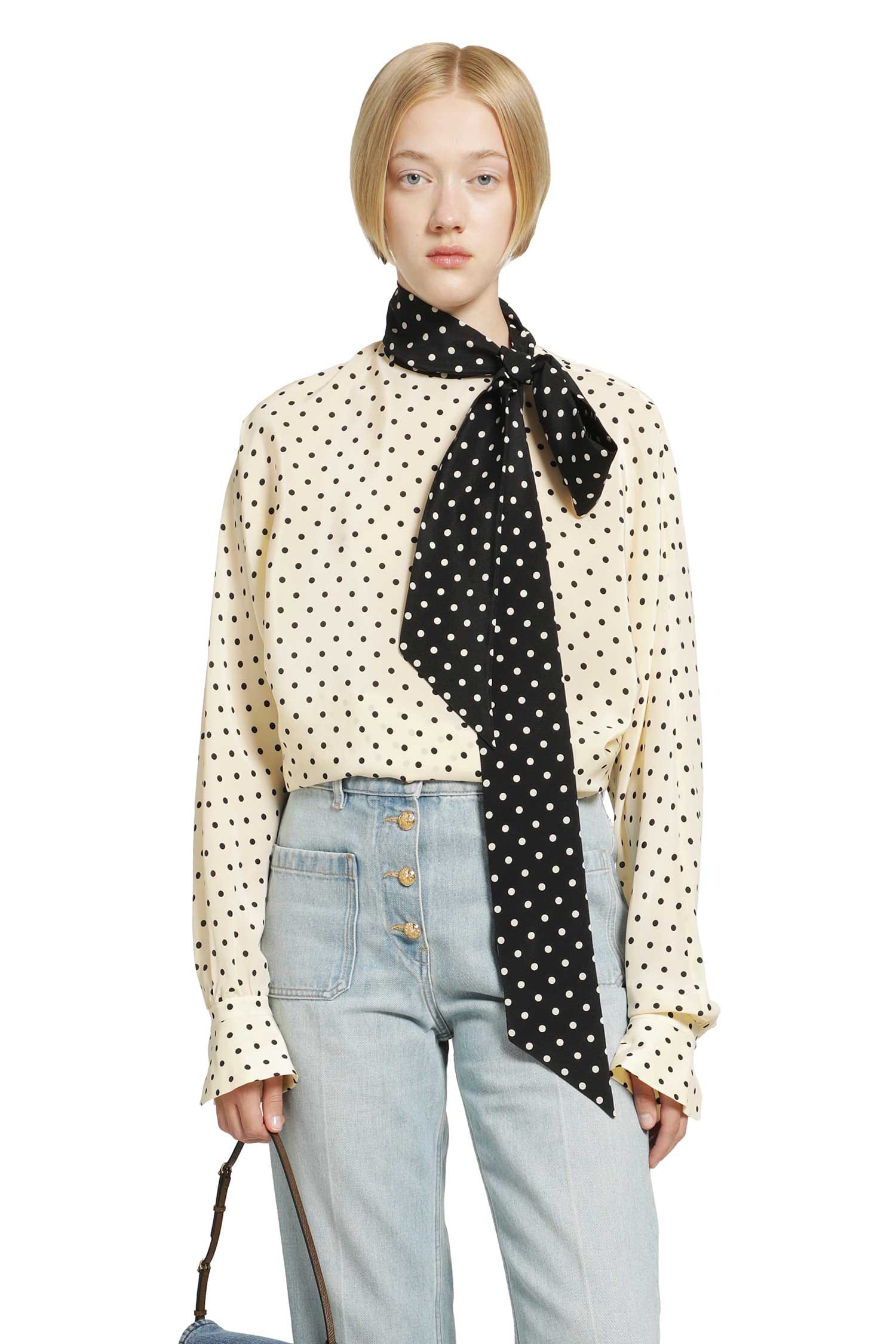 Valentino Polka dot blouse