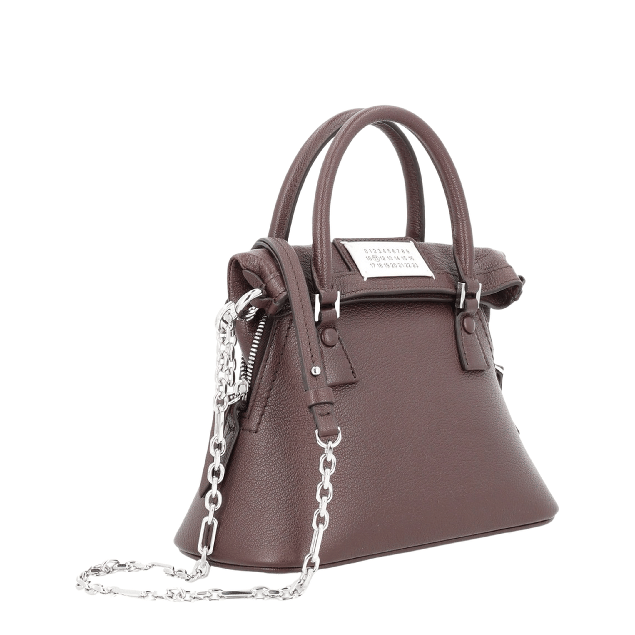 Maison Margiela 5AC Classique Micro Leather Handbag - Brown