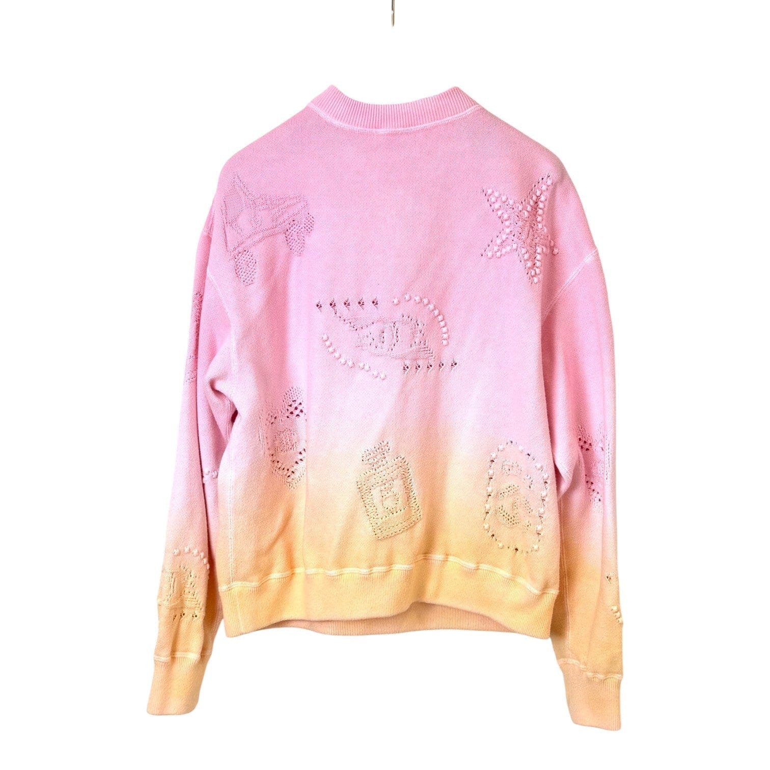 Chanel 23A Pink Cotton Pullover #36
