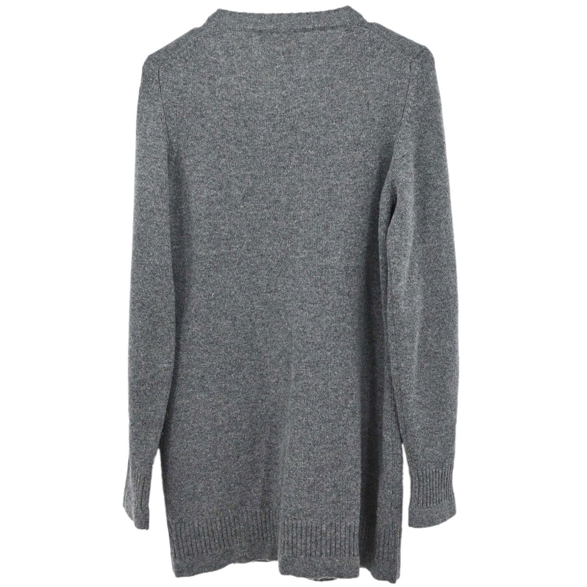 Chanel 2010 Cardigan Turnlock Button Gray #38