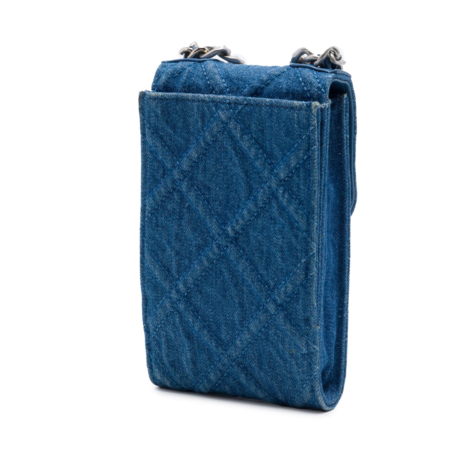 Chanel Denim 19 Phone Holder with Chain