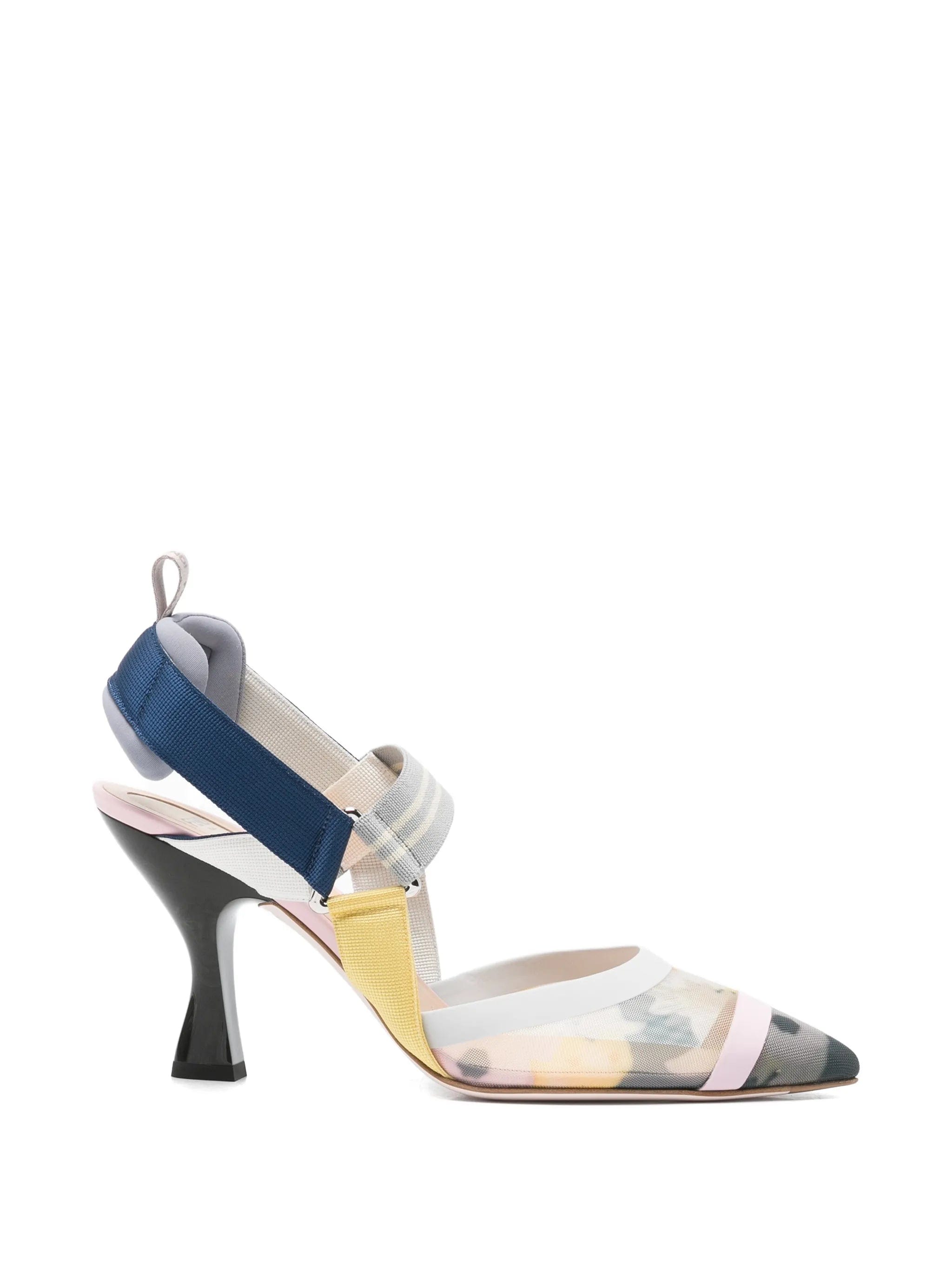 Fendi Colibrì floral - print sandals