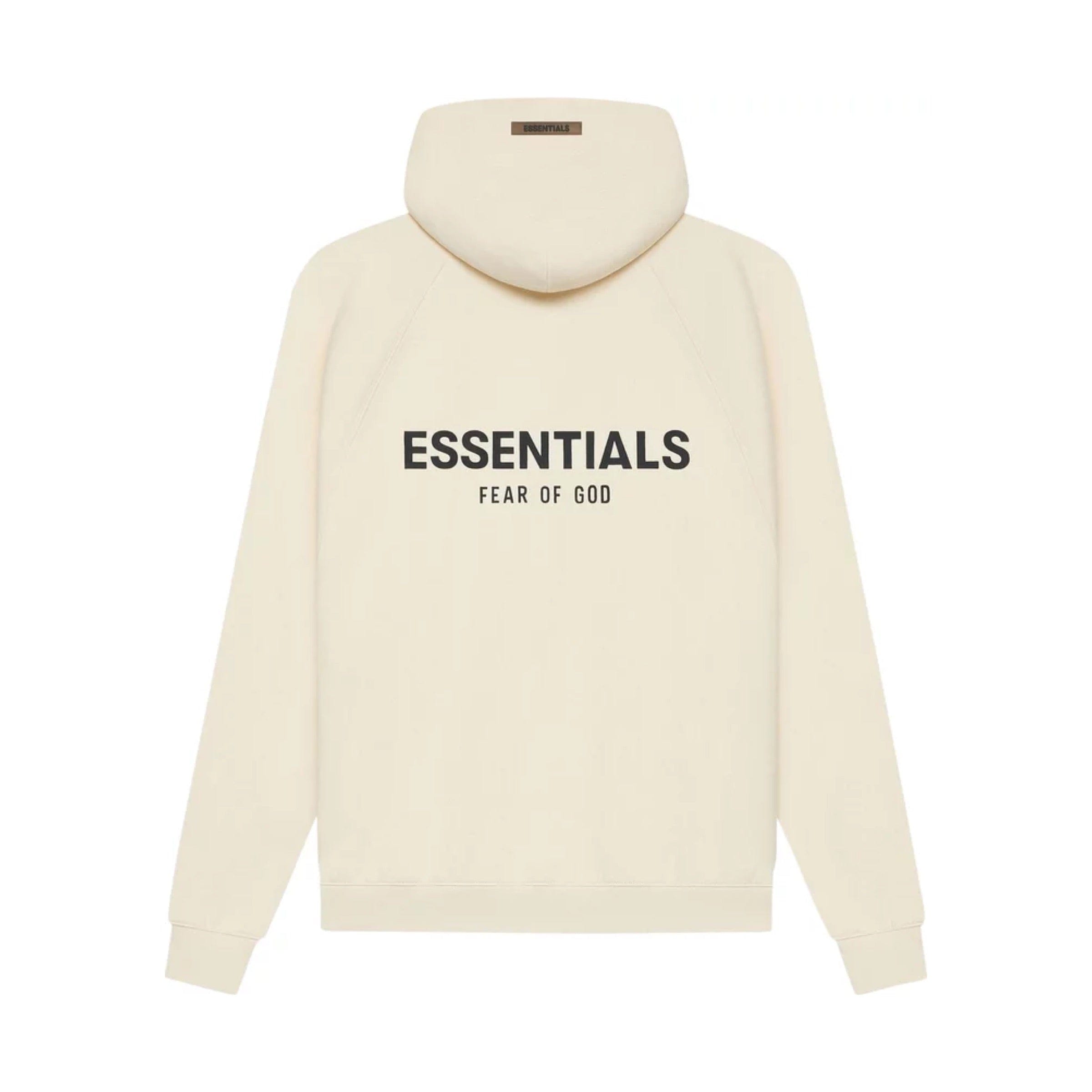 Fear of God ESSENTIALS Pull - Over Hoodie - Cream (SS21)