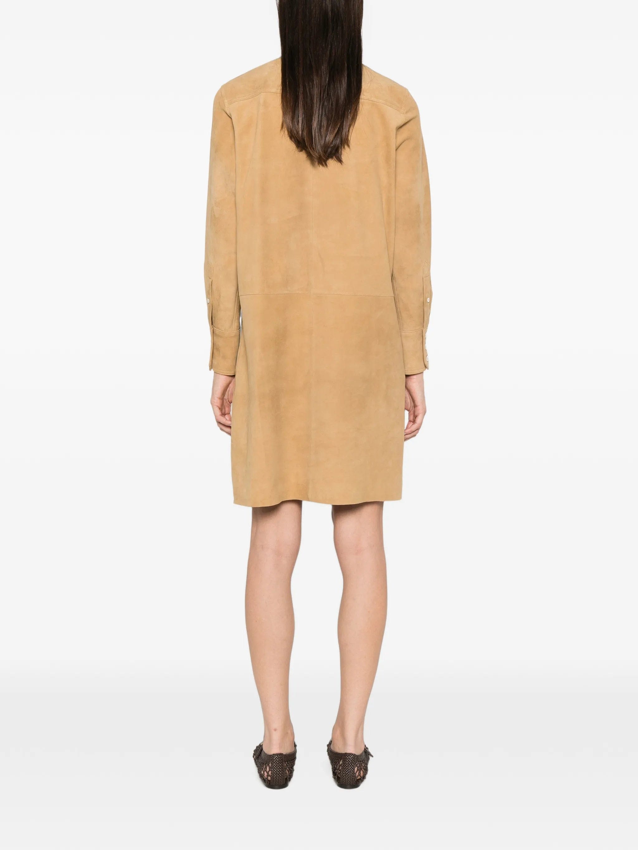 Polo Ralph Lauren suede mini dress