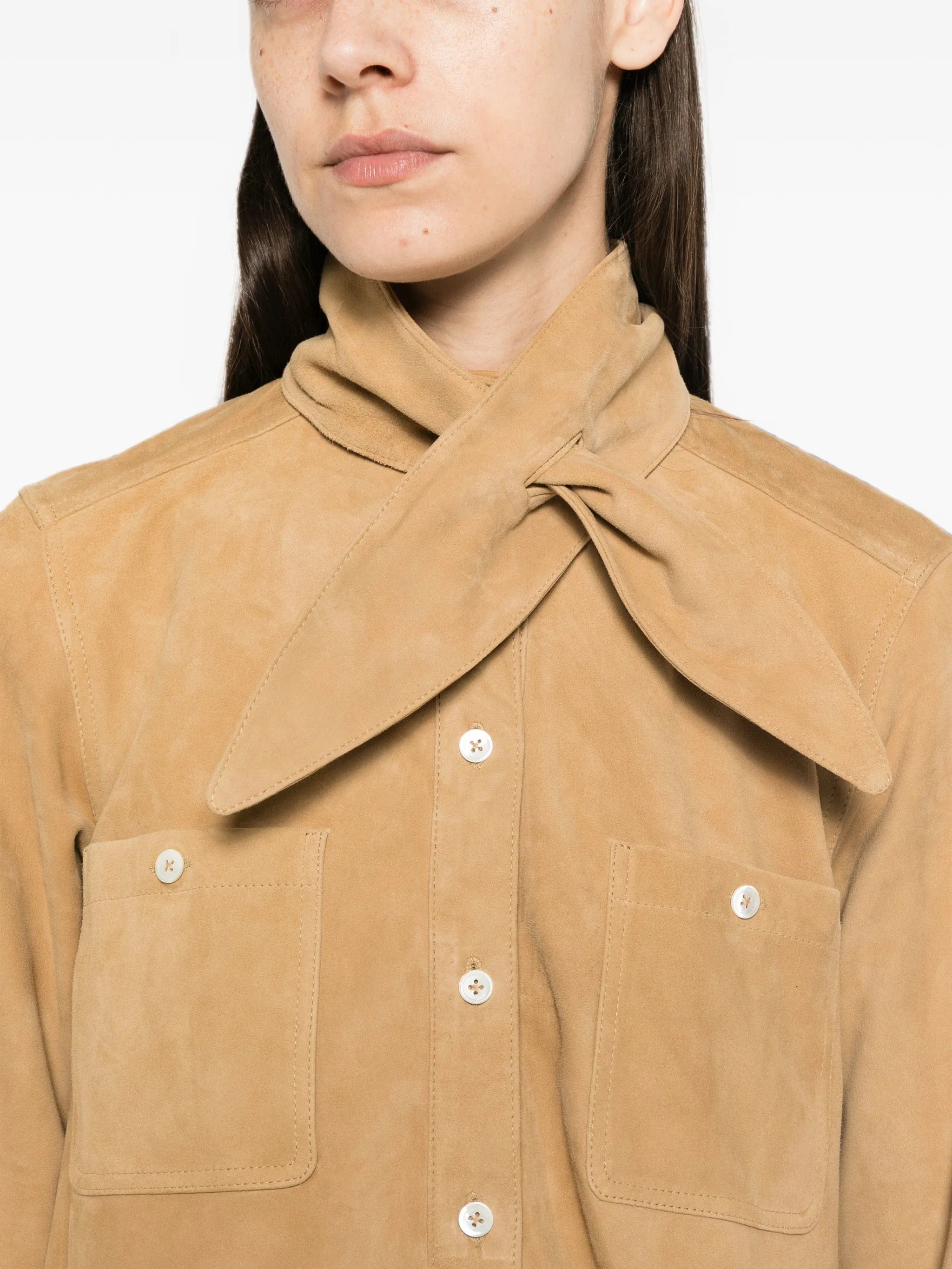 Polo Ralph Lauren suede mini dress