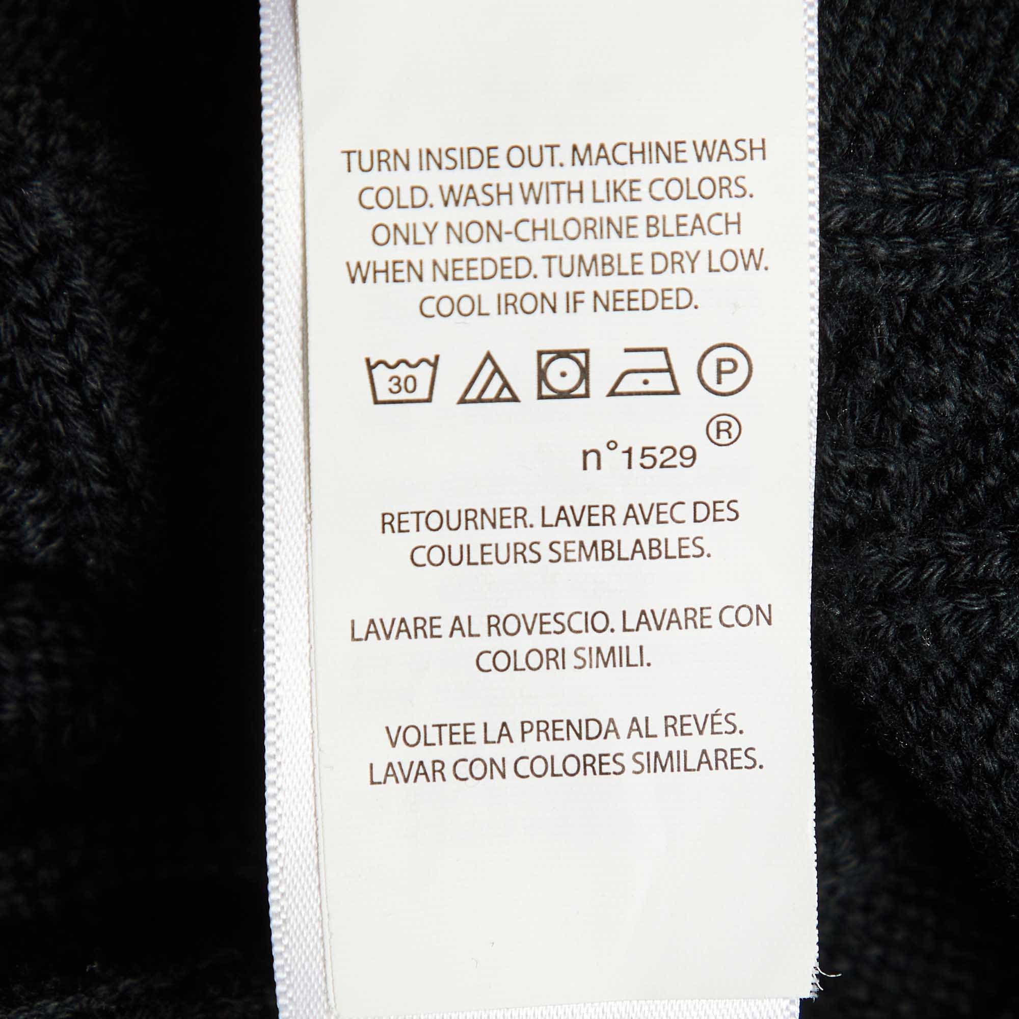Polo Ralph Lauren Black Cable Knit Long Sleeve Sweater