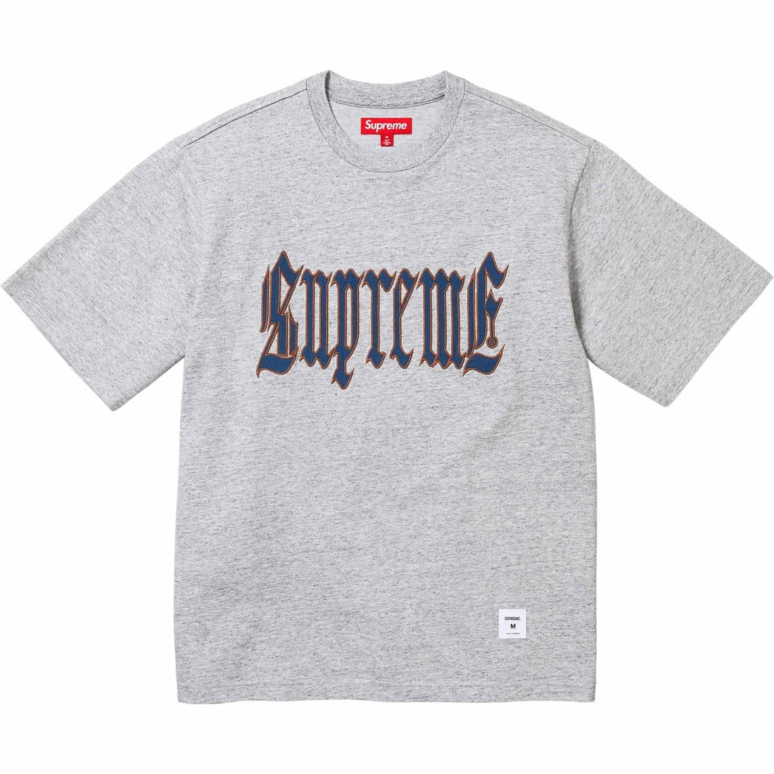Supreme Old English S/S Top Grey