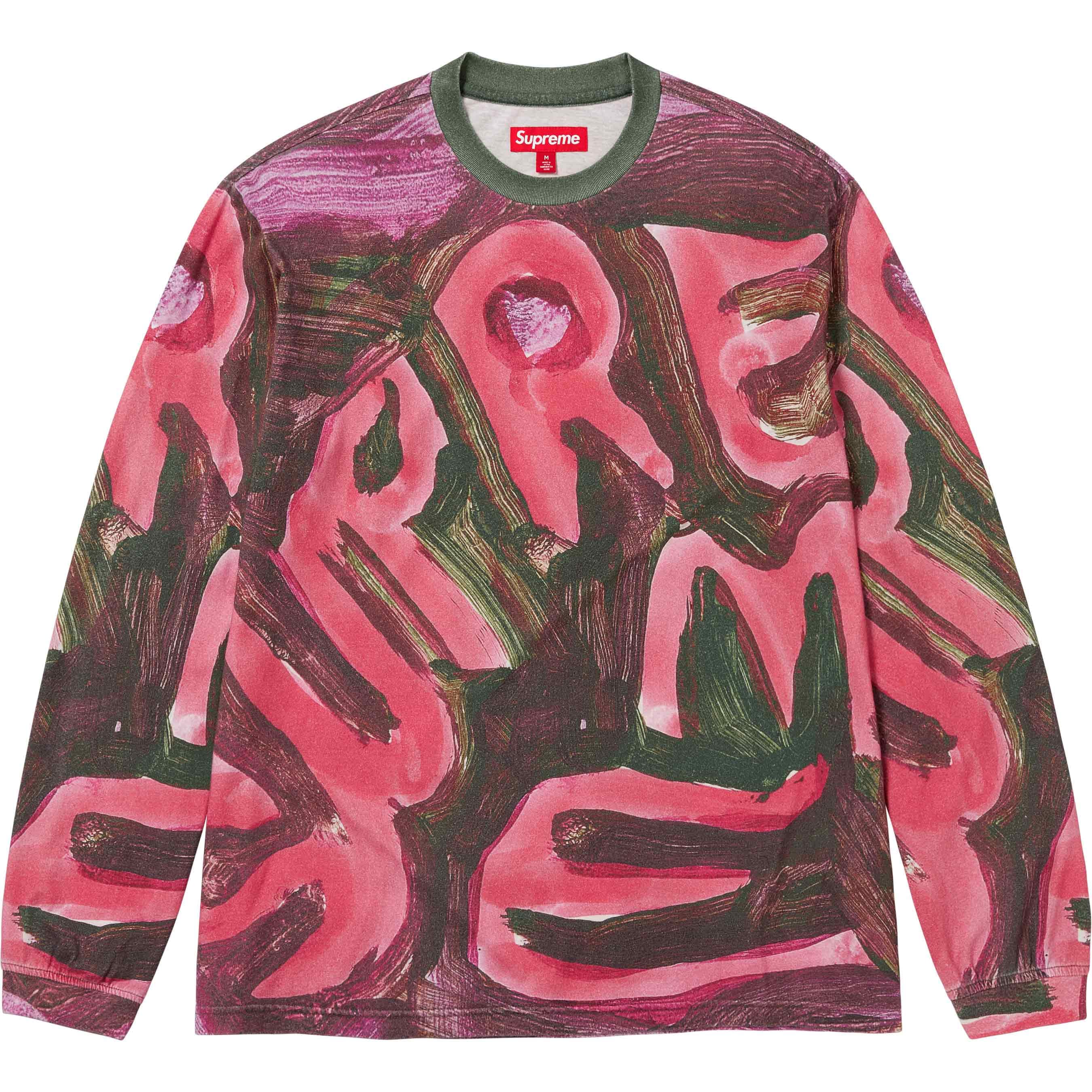 Supreme Paint L S Top