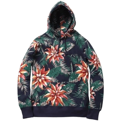 Supreme Floral Hooded Sweatshirt