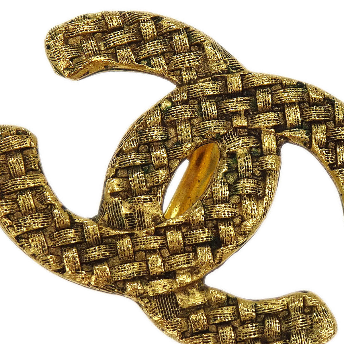 Chanel Gold CC Earrings Clip - On 2878/29