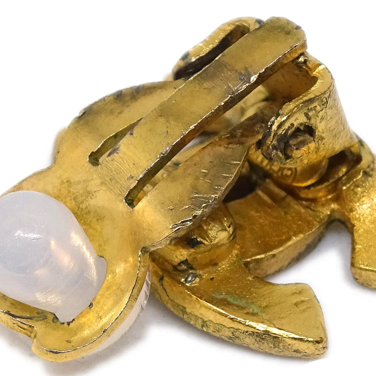 Chanel Gold CC Earrings Clip - On 99A