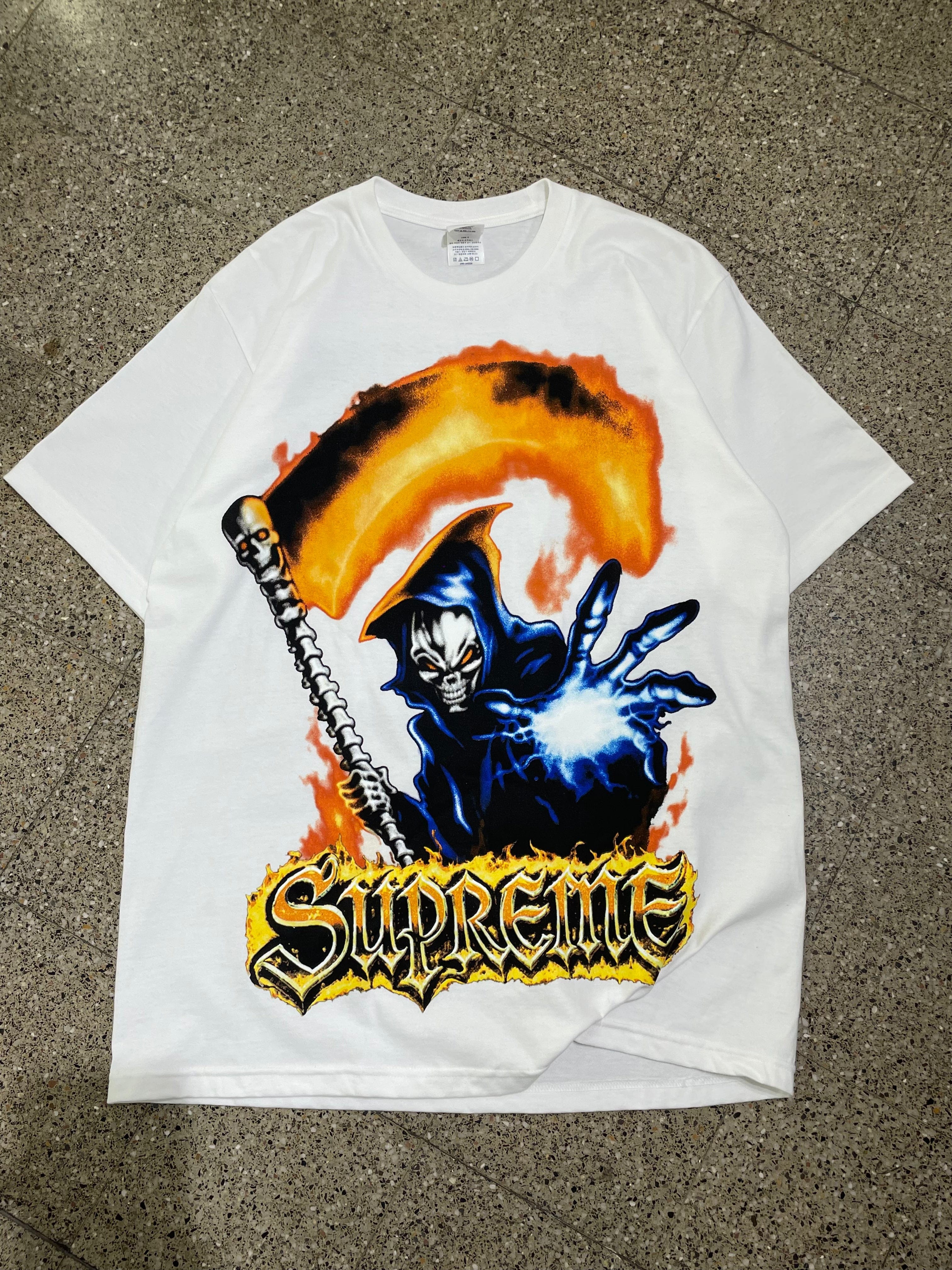 Supreme Grim Reaper T - Shirt - White