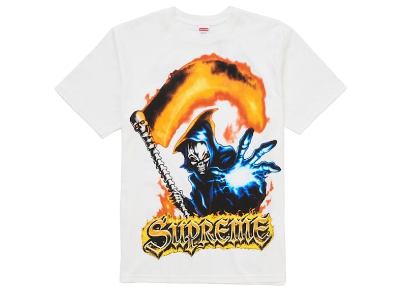 Supreme Grim Reaper T - Shirt - White