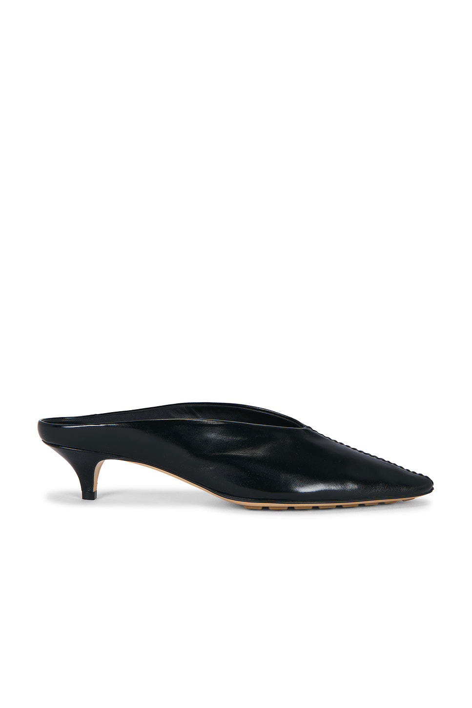 Bottega Veneta Vesta Kitten Heel Mule