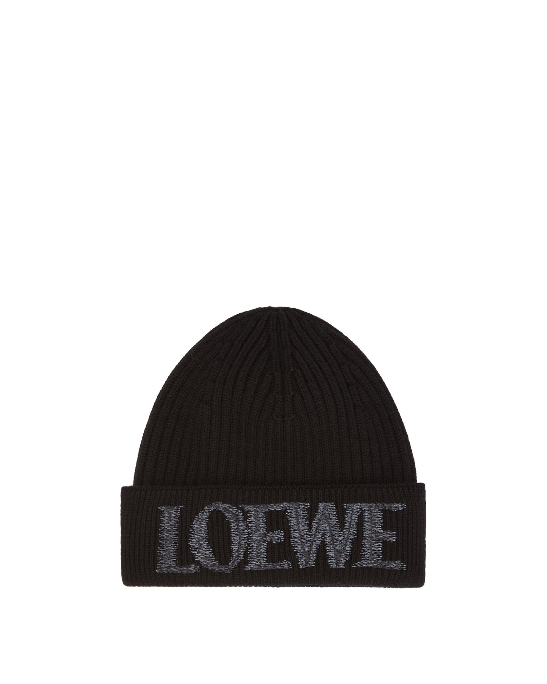 Loewe Cappello Con Logo Nero