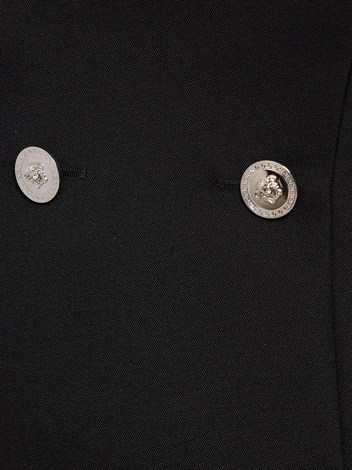 Versace Virgin wool mini dress