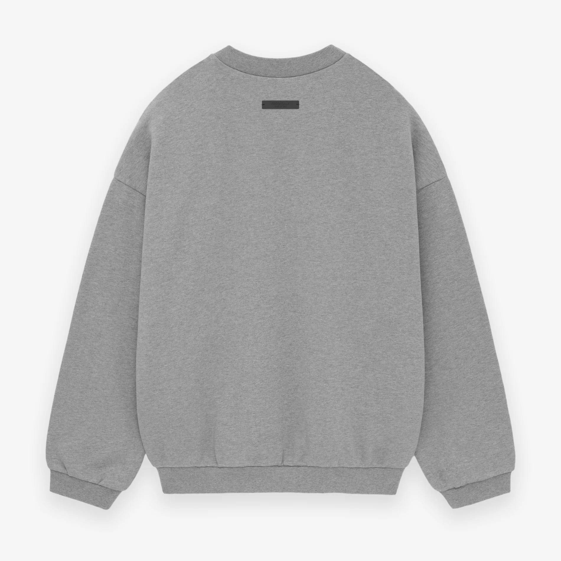Fear of God Essentials Fleece Crewneck State (FW24) Dark Heater